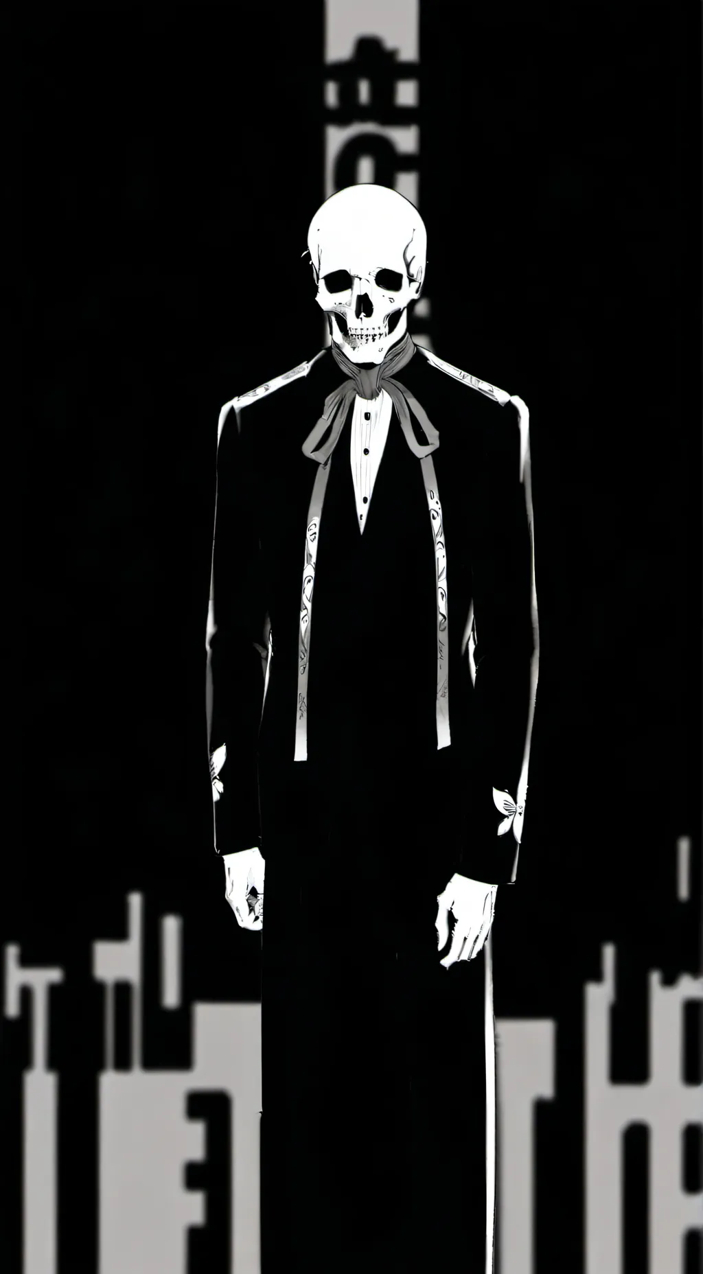 ai character: Dead background