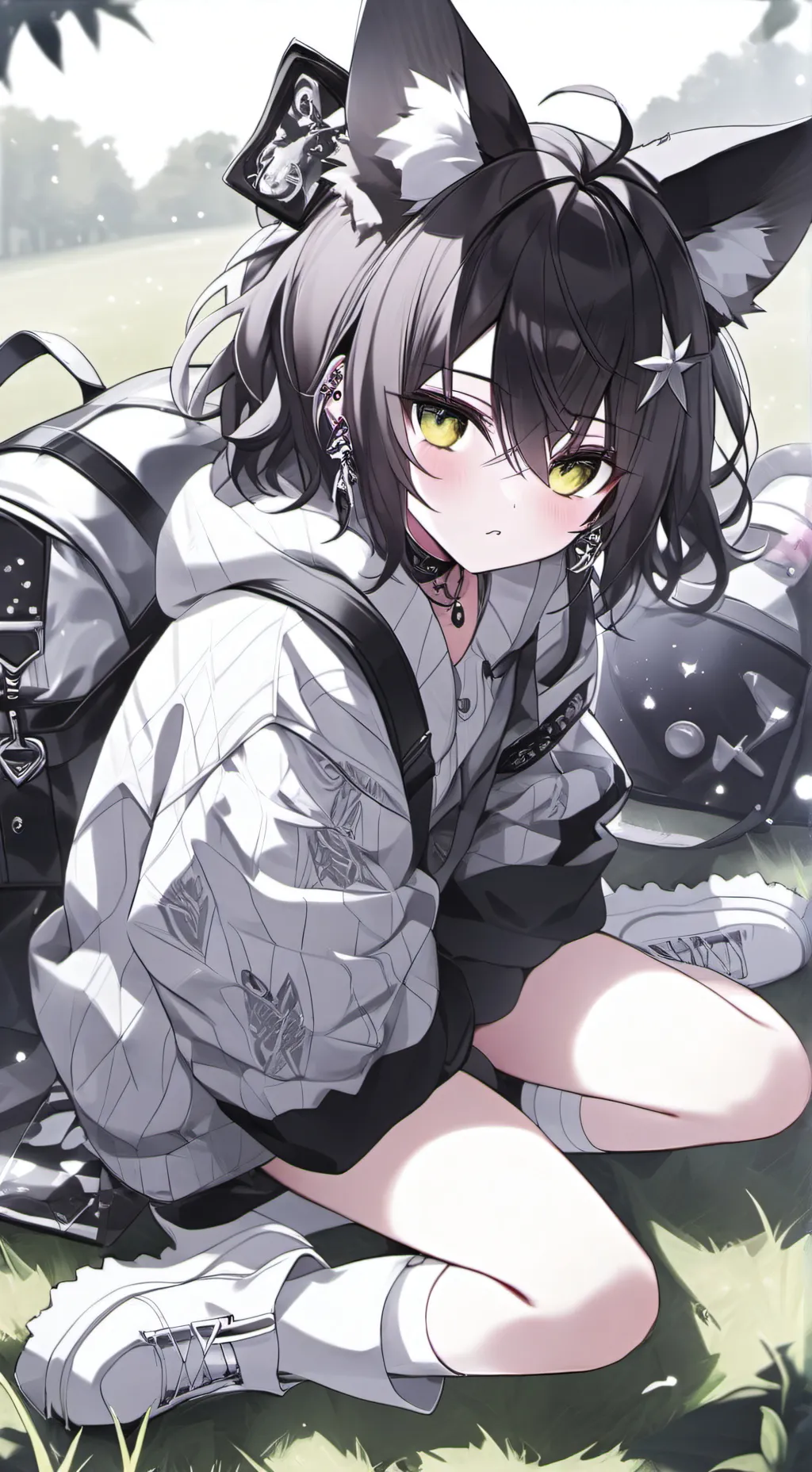 ai character: Onyx background