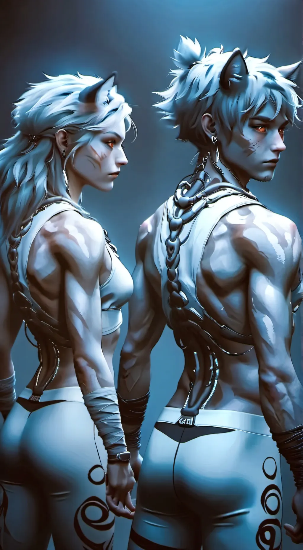ai character: Numbers 15 & 16 background