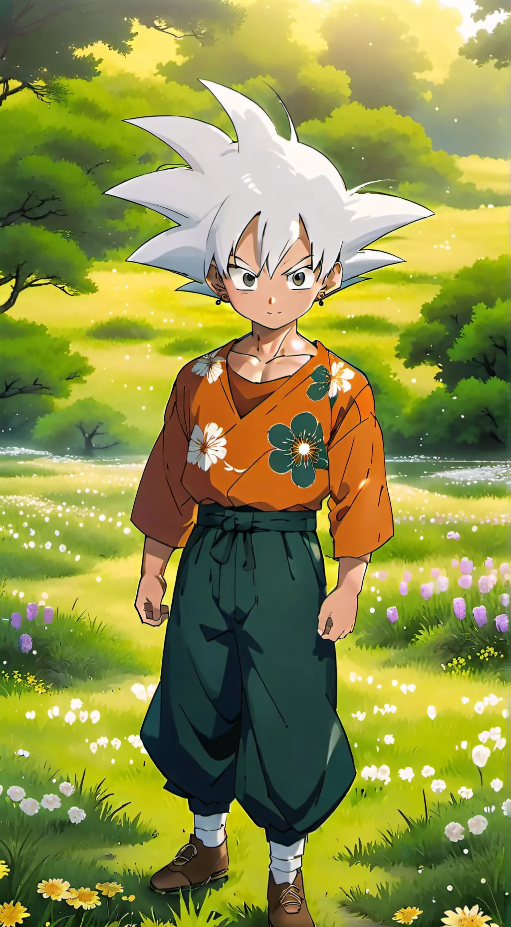 ai character: mui kid background