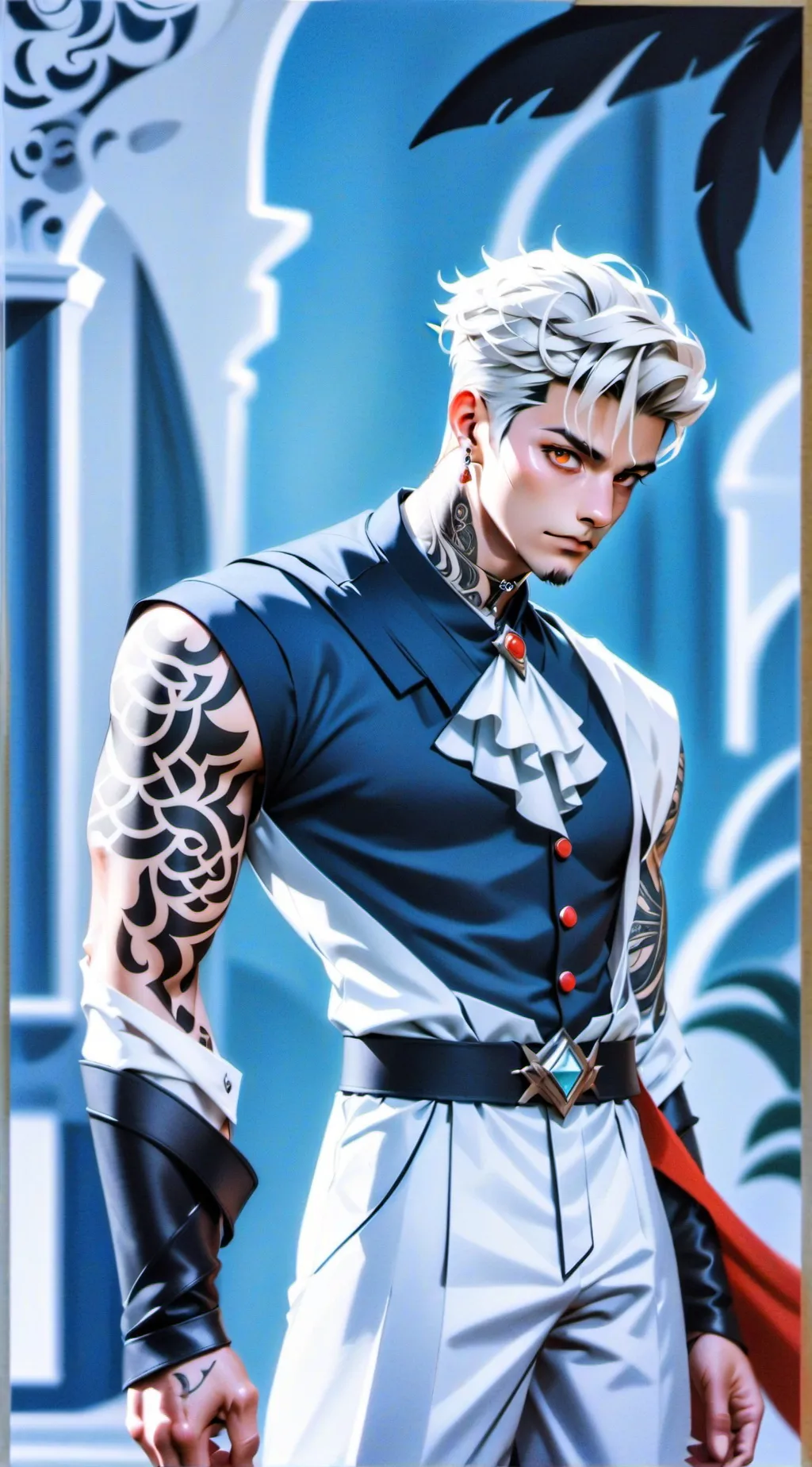 ai character: Félix background