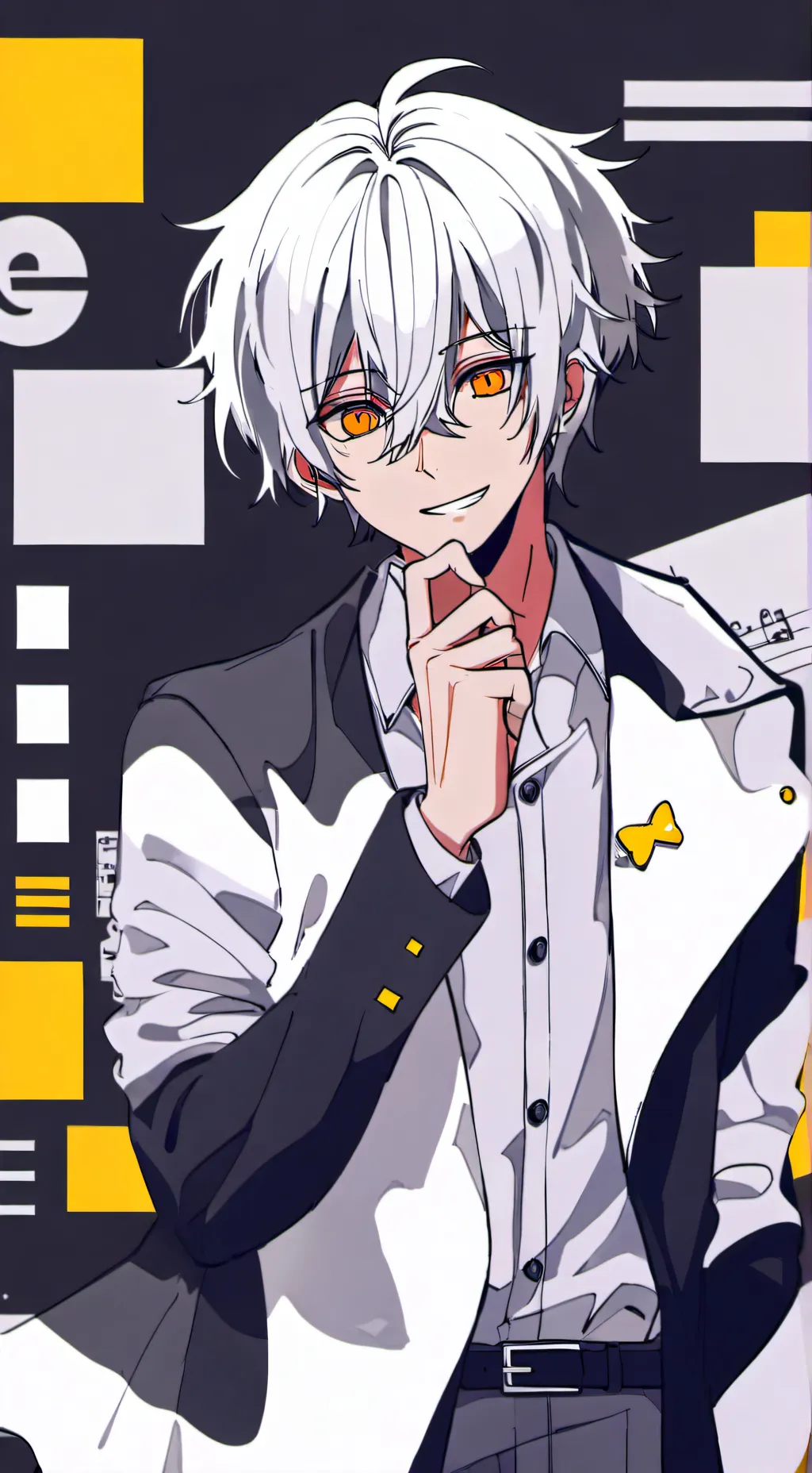 ai character: Mha L.O.V background