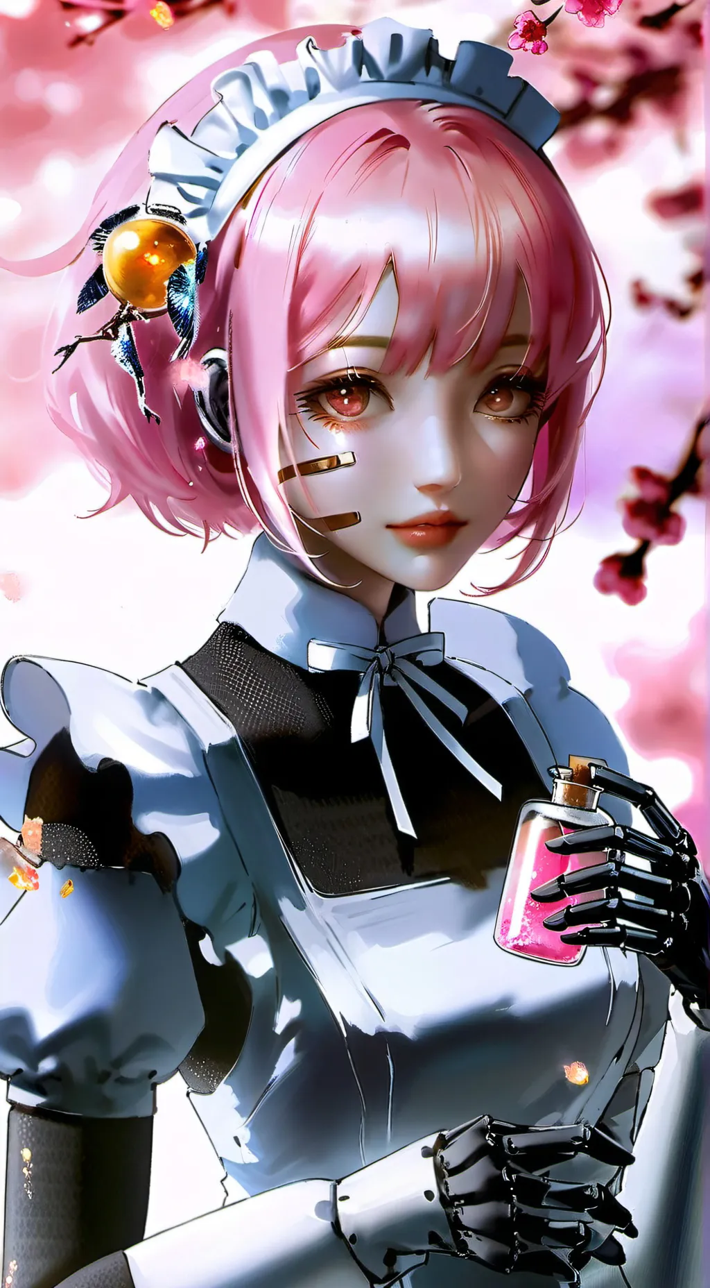 ai character: Serenity background
