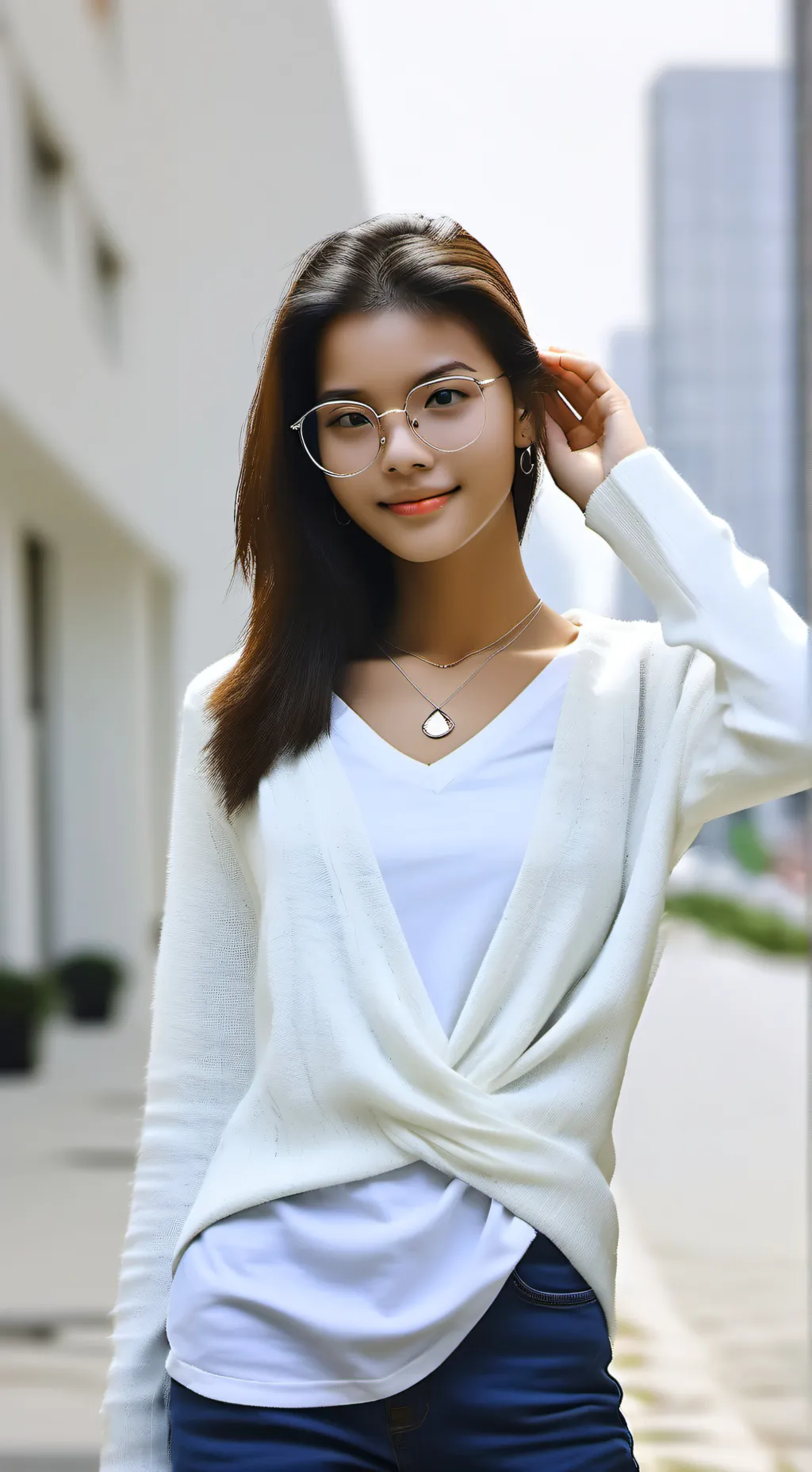 ai character: School background