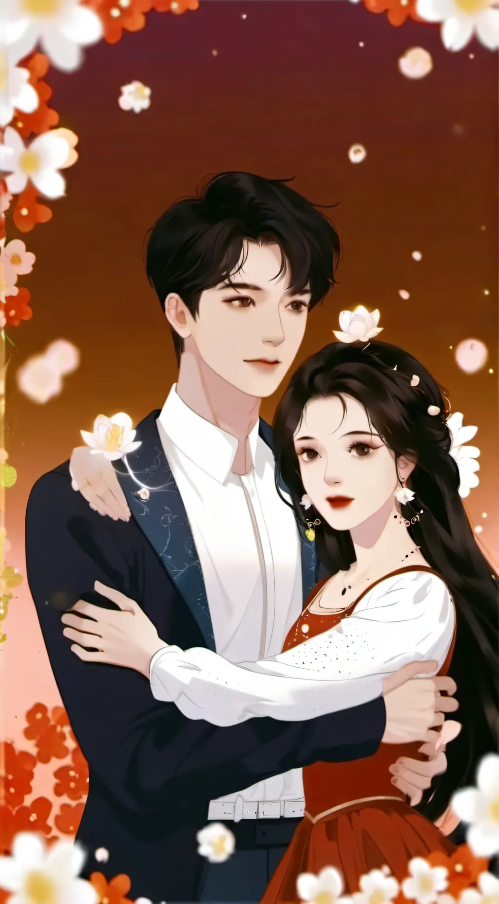 ai character: jjake and emma background