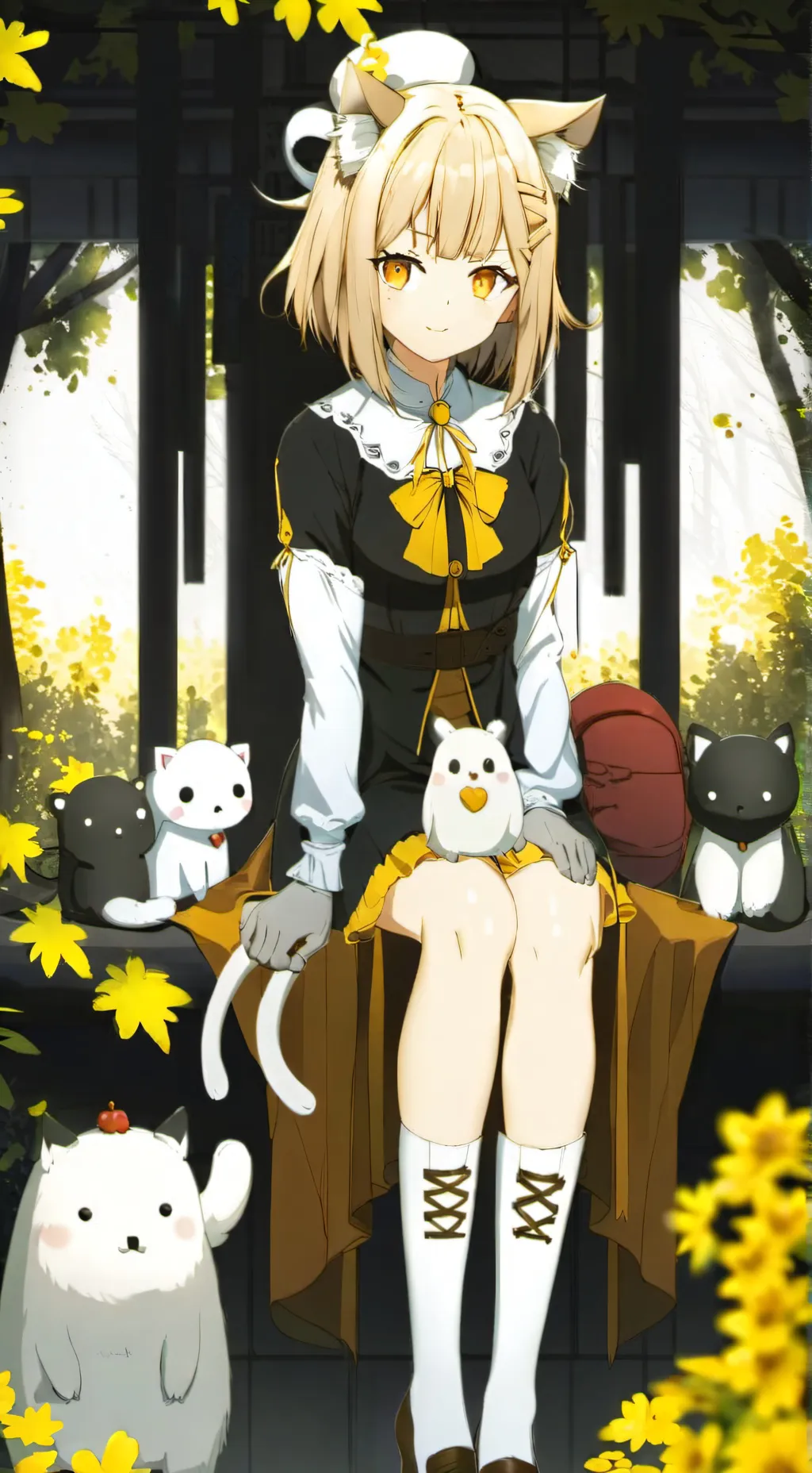 ai character: lily background