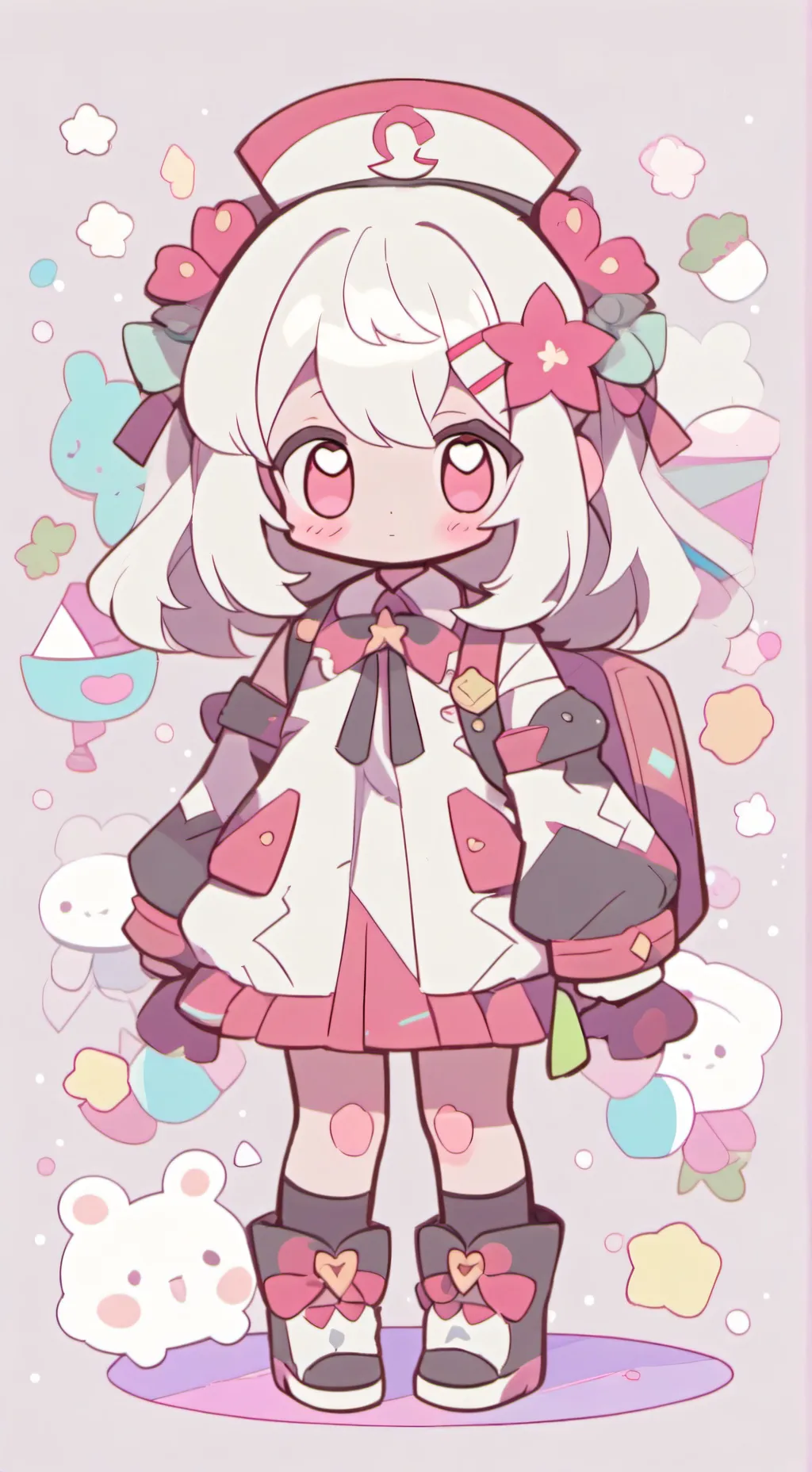 ai character: sofia  background
