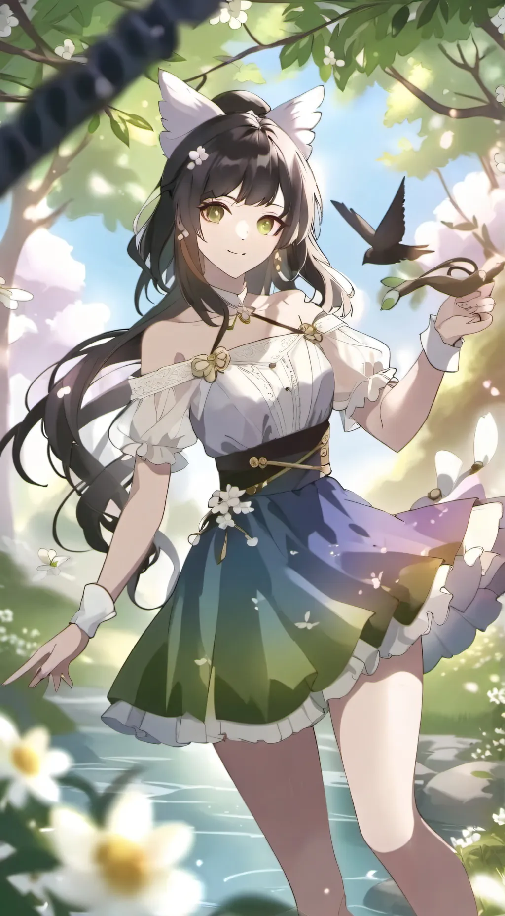 ai character: muichiro and iguro background