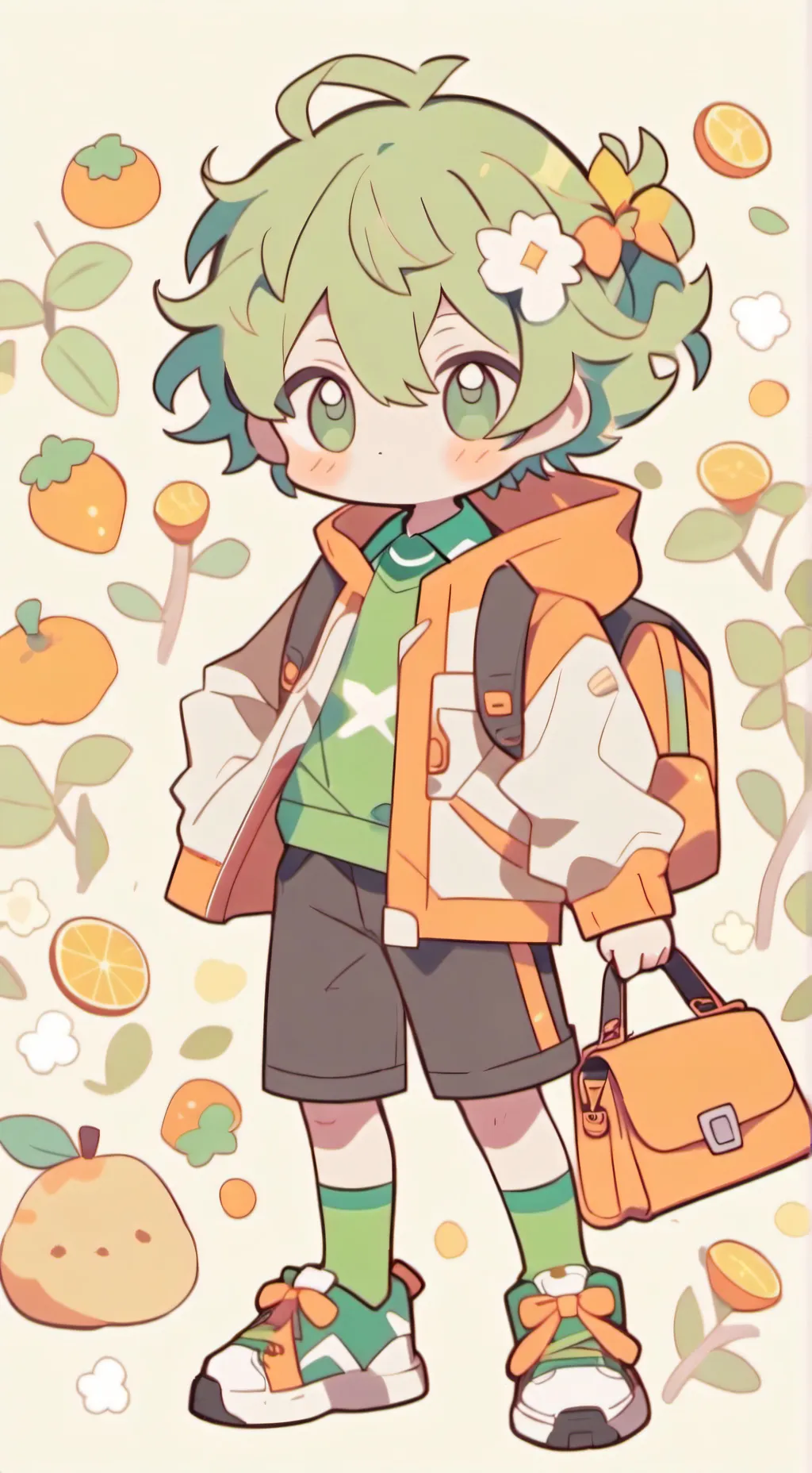 ai character: FOURTEEN!!! background