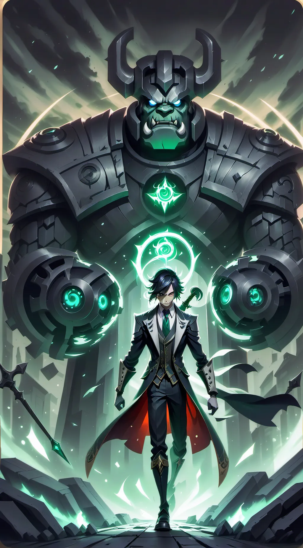 ai character: Sebastian background