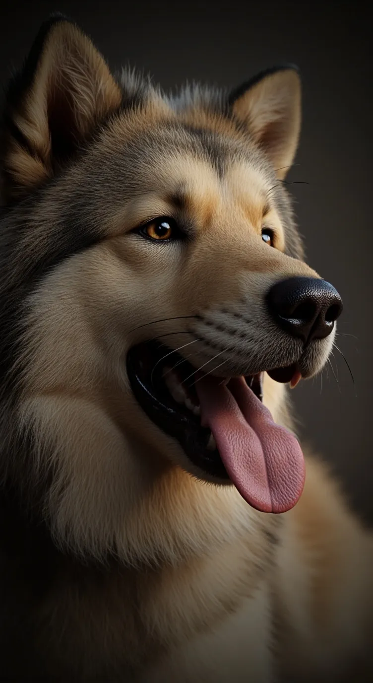 ai character: Perro de la suerte background