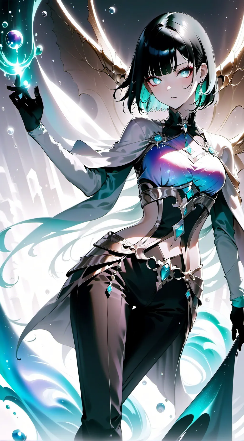 ai character: UPDATE!! background