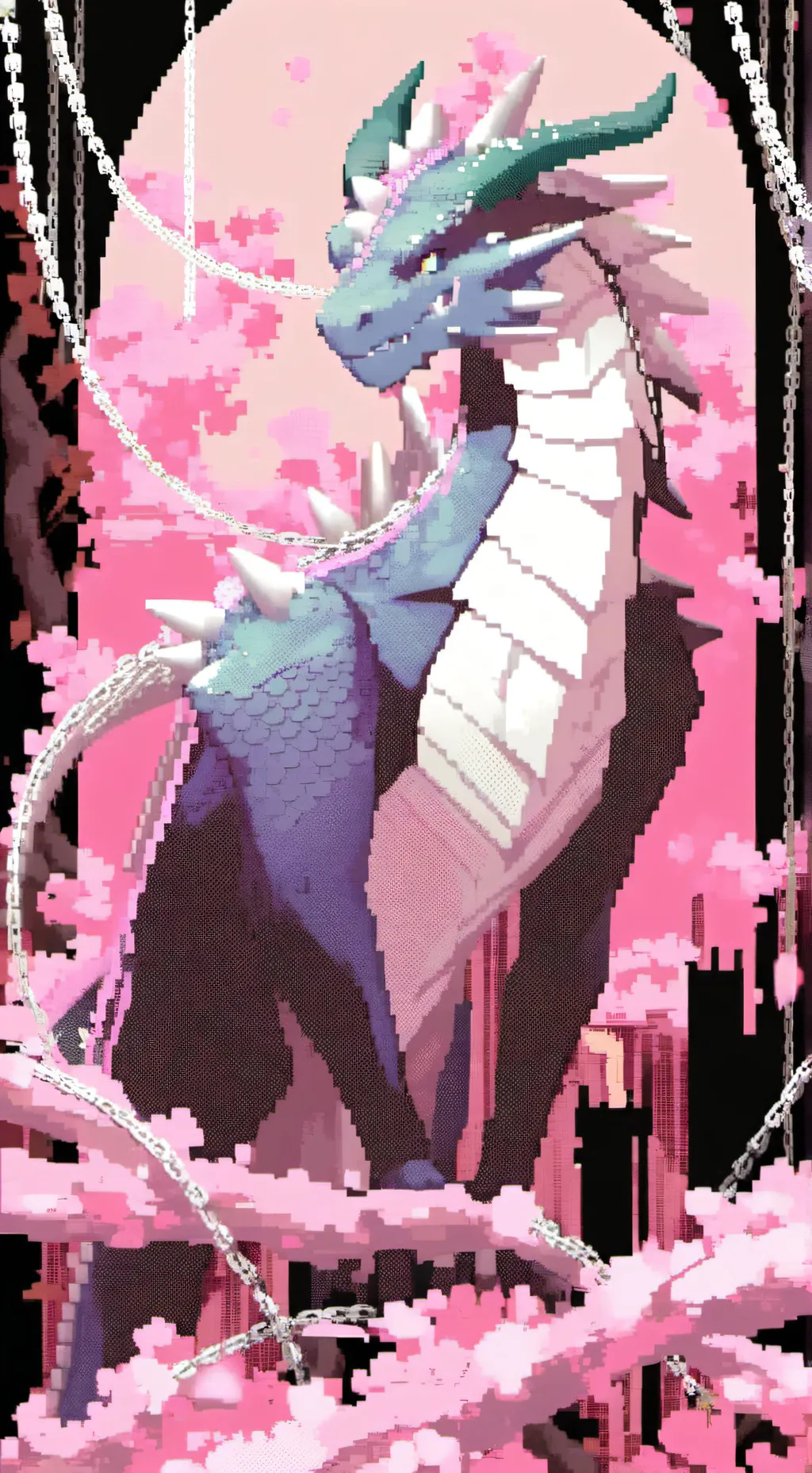 ai character: Sodalite background