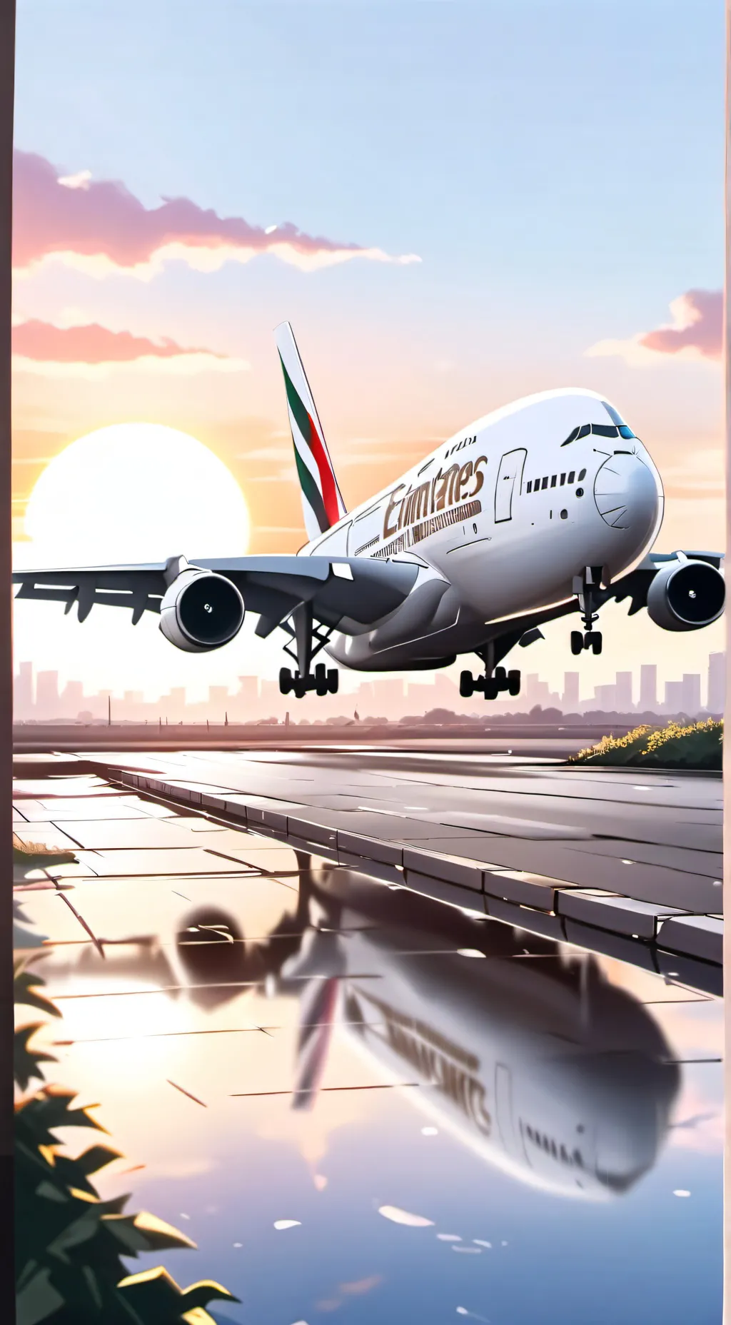 ai character: A380 background