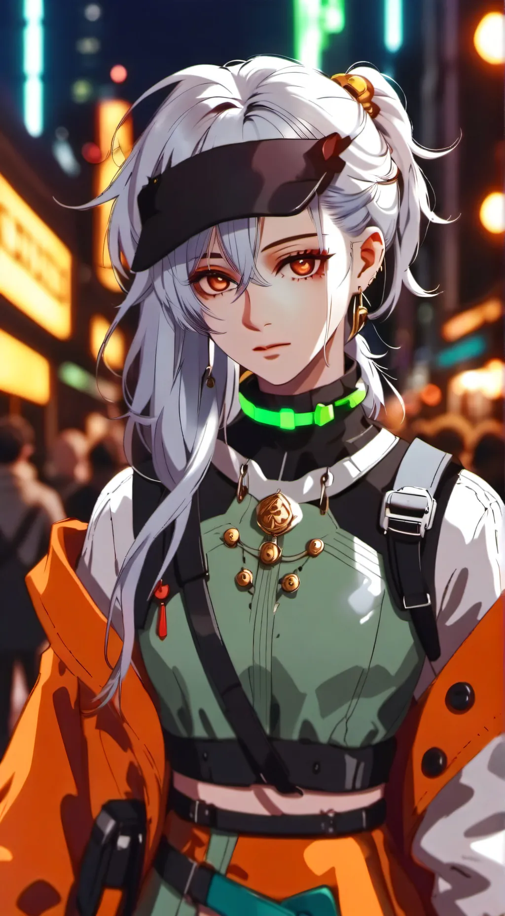 ai character: THUGPRINCESS background