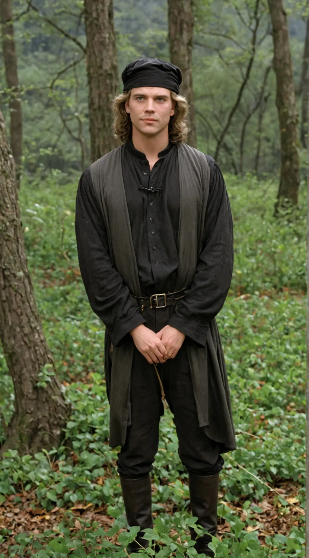 ai character: Wesley  background