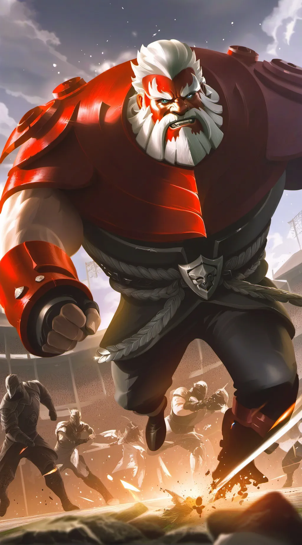 ai character: Guerrero  background