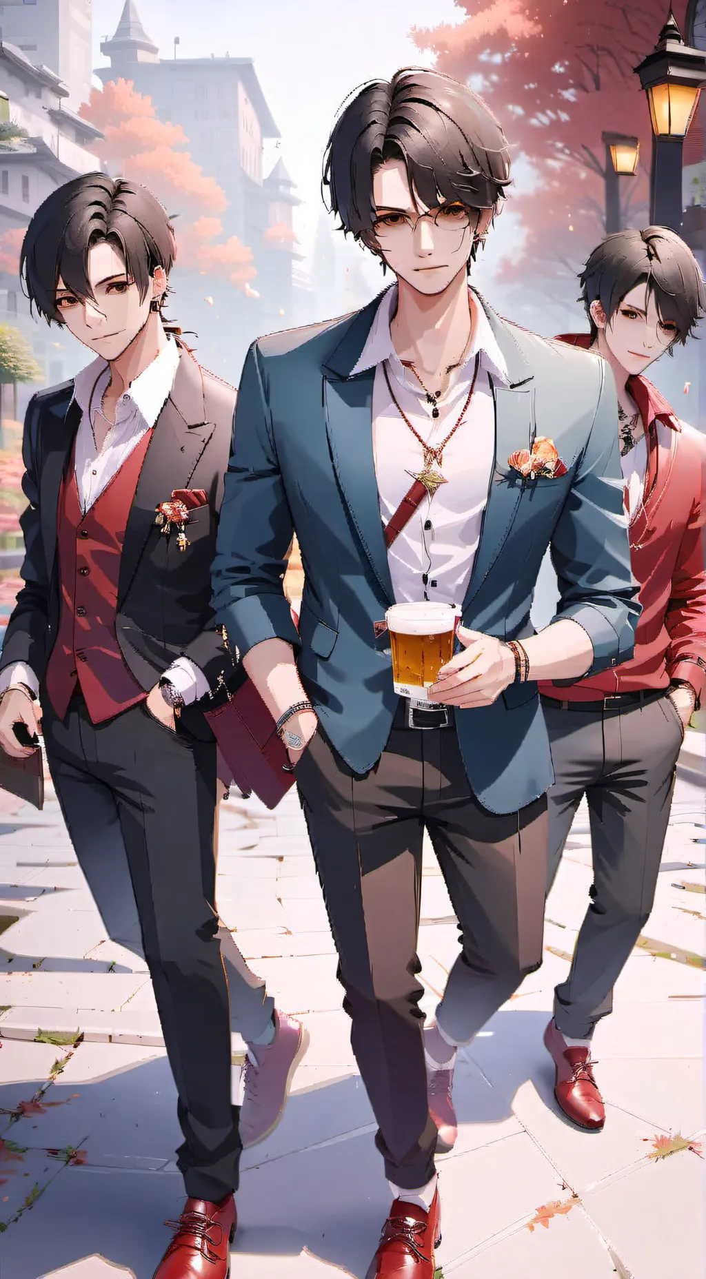 ai character: Kai James Luke  background