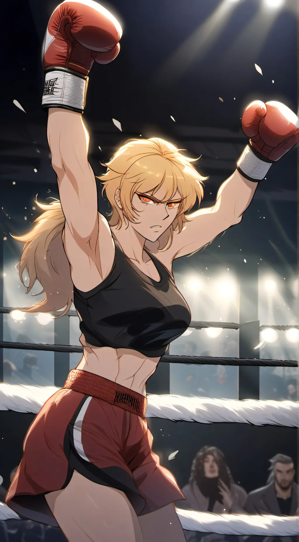 ai character: Helga mauler  background