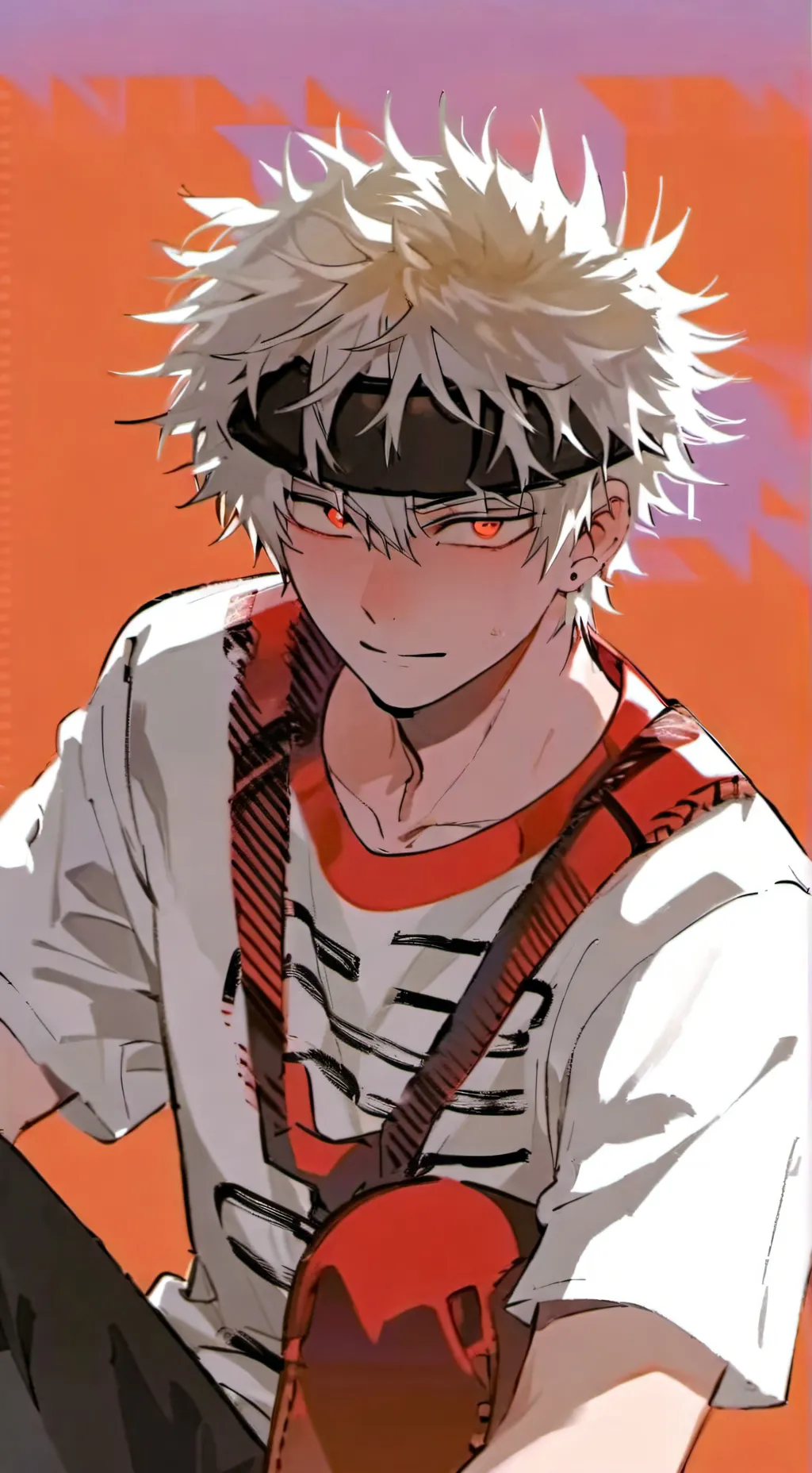 ai character: bakugo💣💥 background