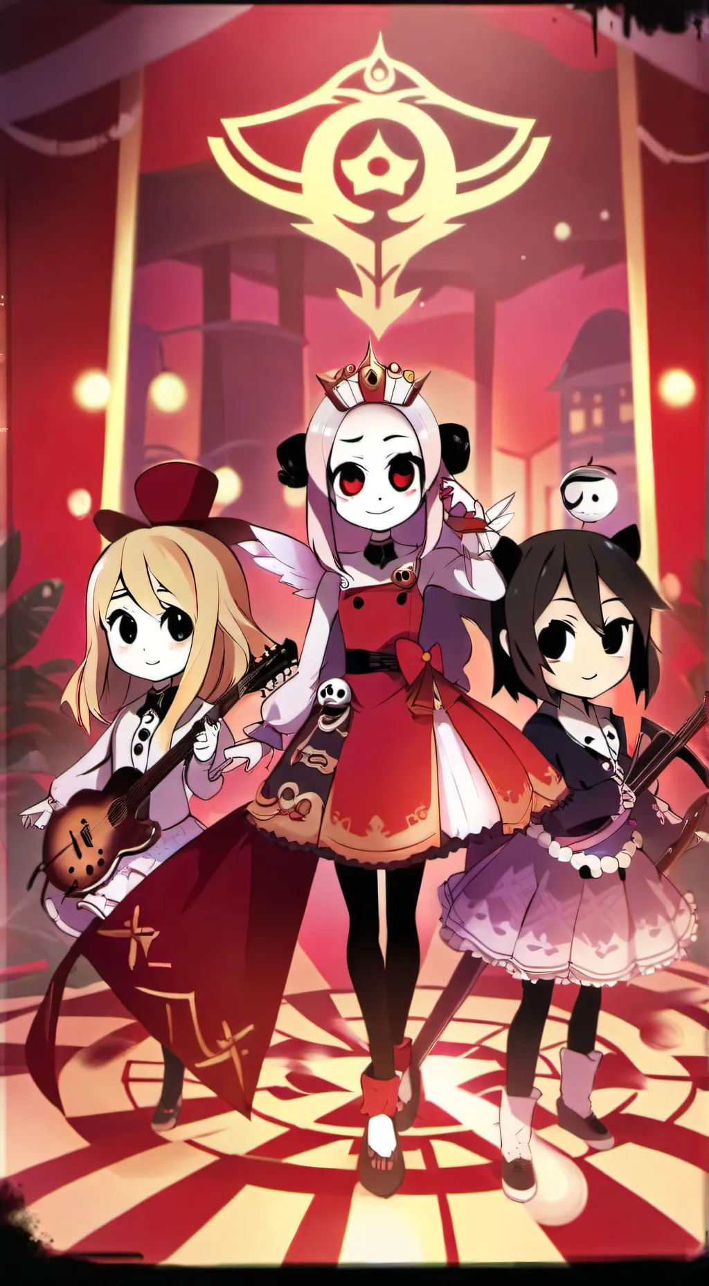ai character: hazbin hotel  background