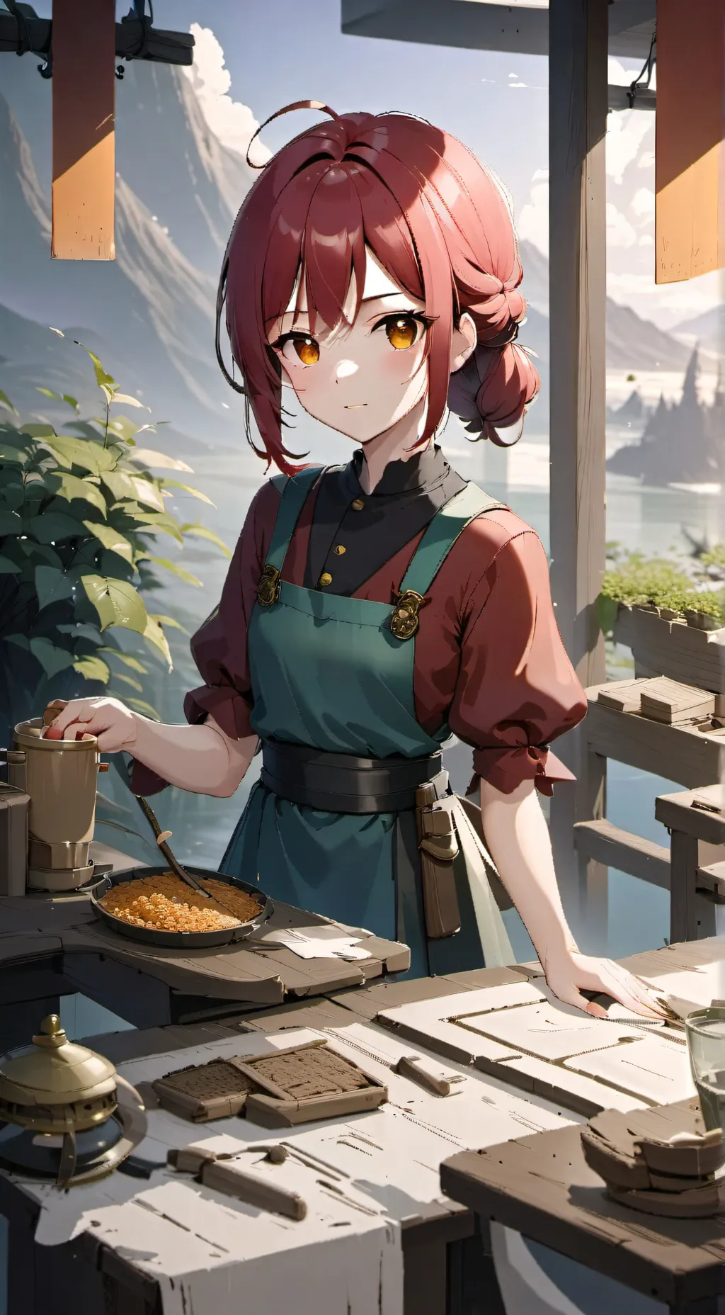 ai character: School of Magic background