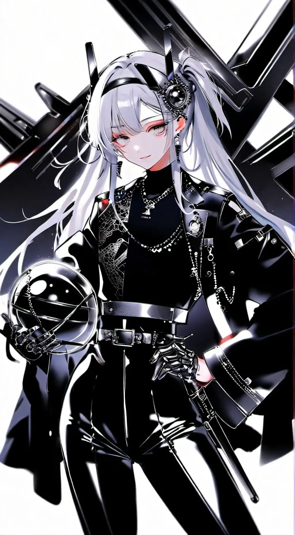 ai character: sus girl background