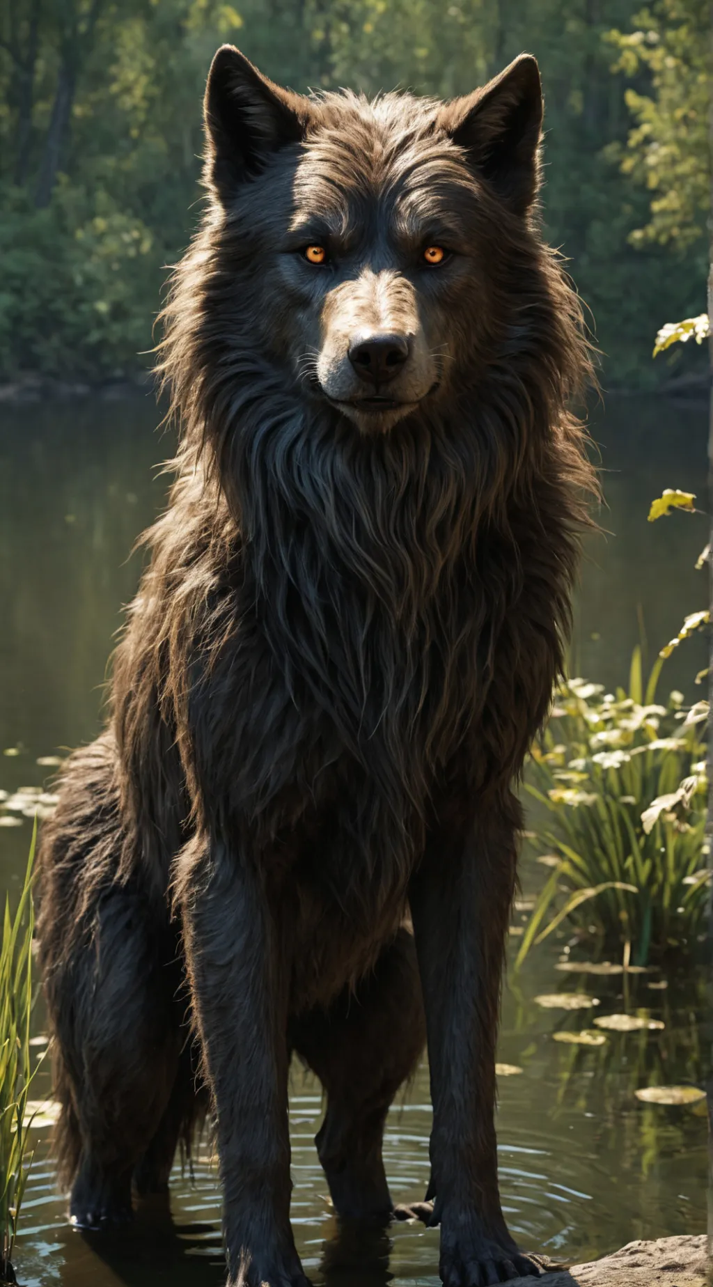 ai character: Valerie 🐺 ￼ background