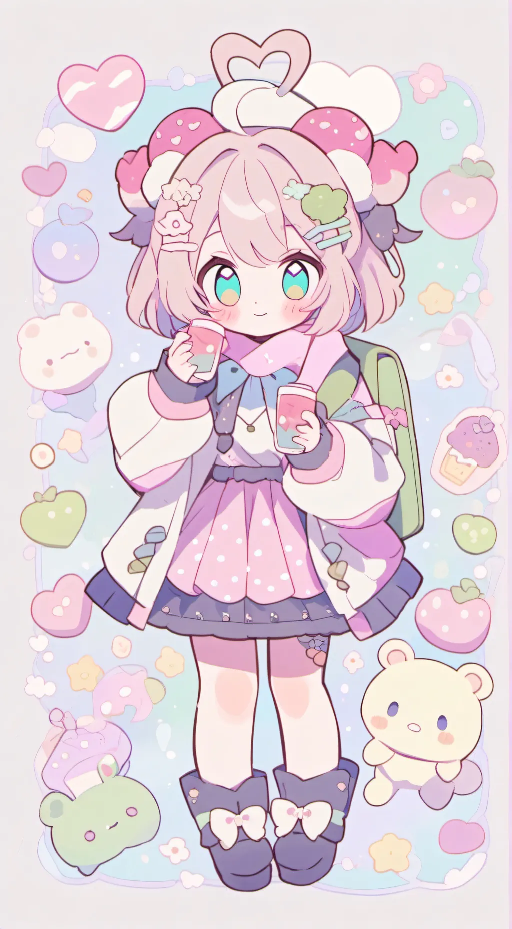 ai character: YURI background