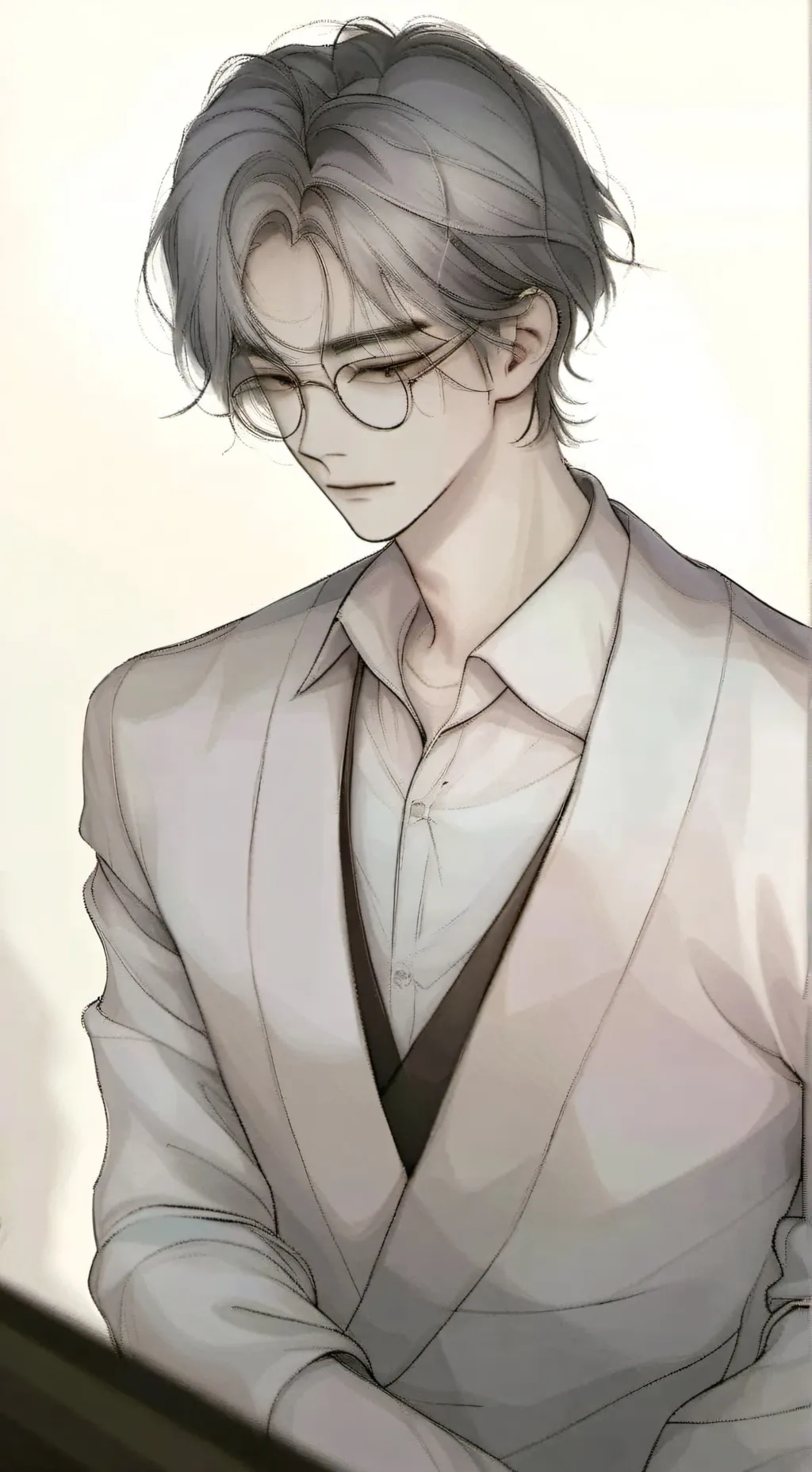 ai character: 📔kian📔 background