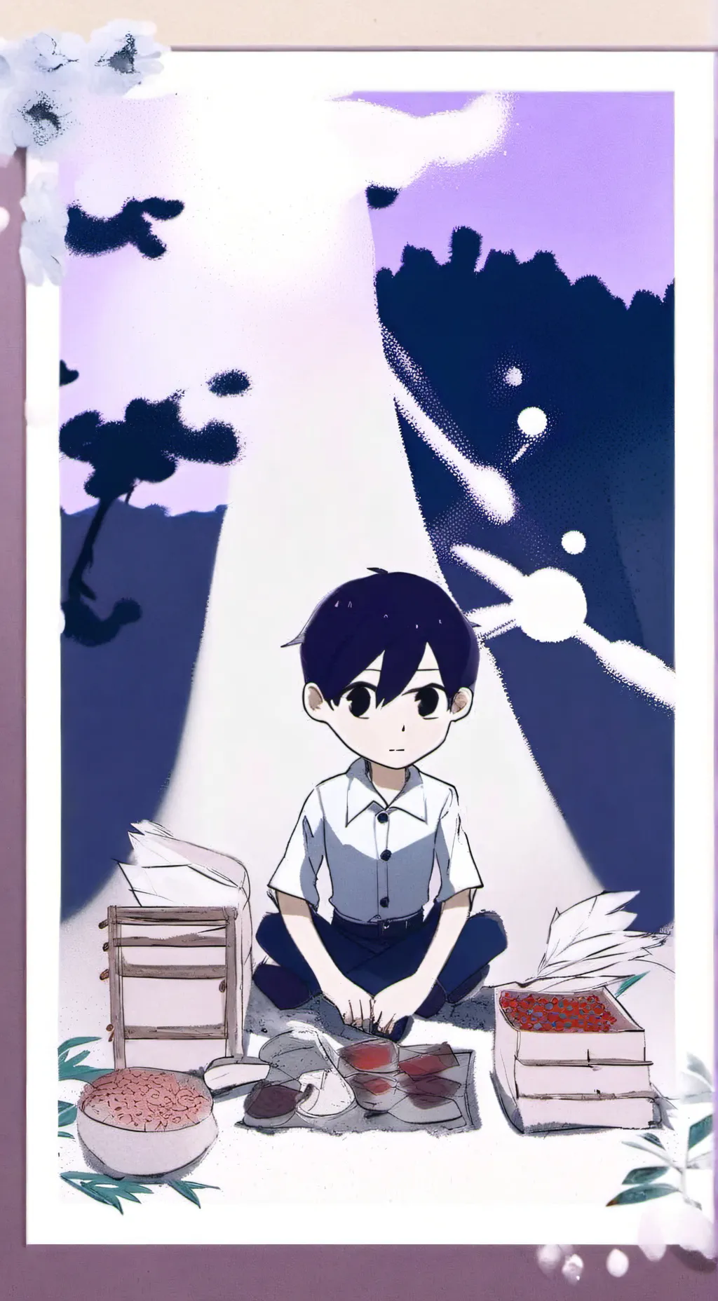ai character: omari/my au background
