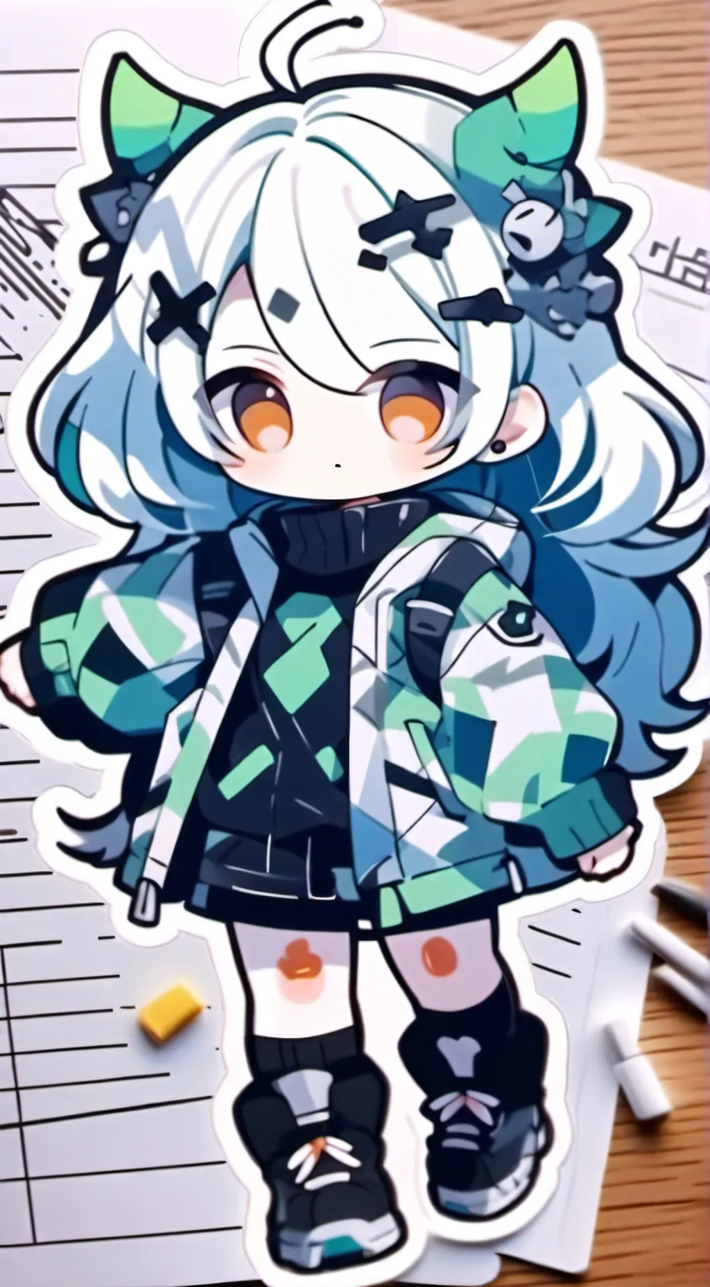 ai character: jjk background