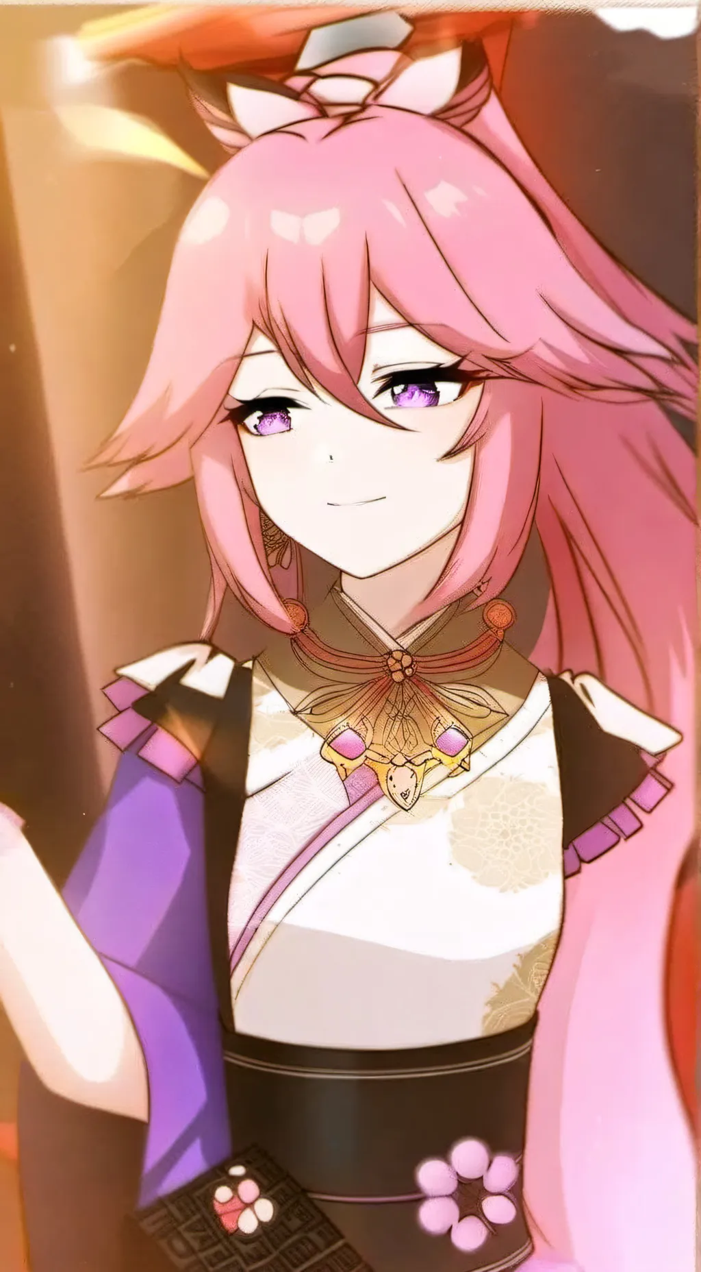 ai character: Yae Miko background