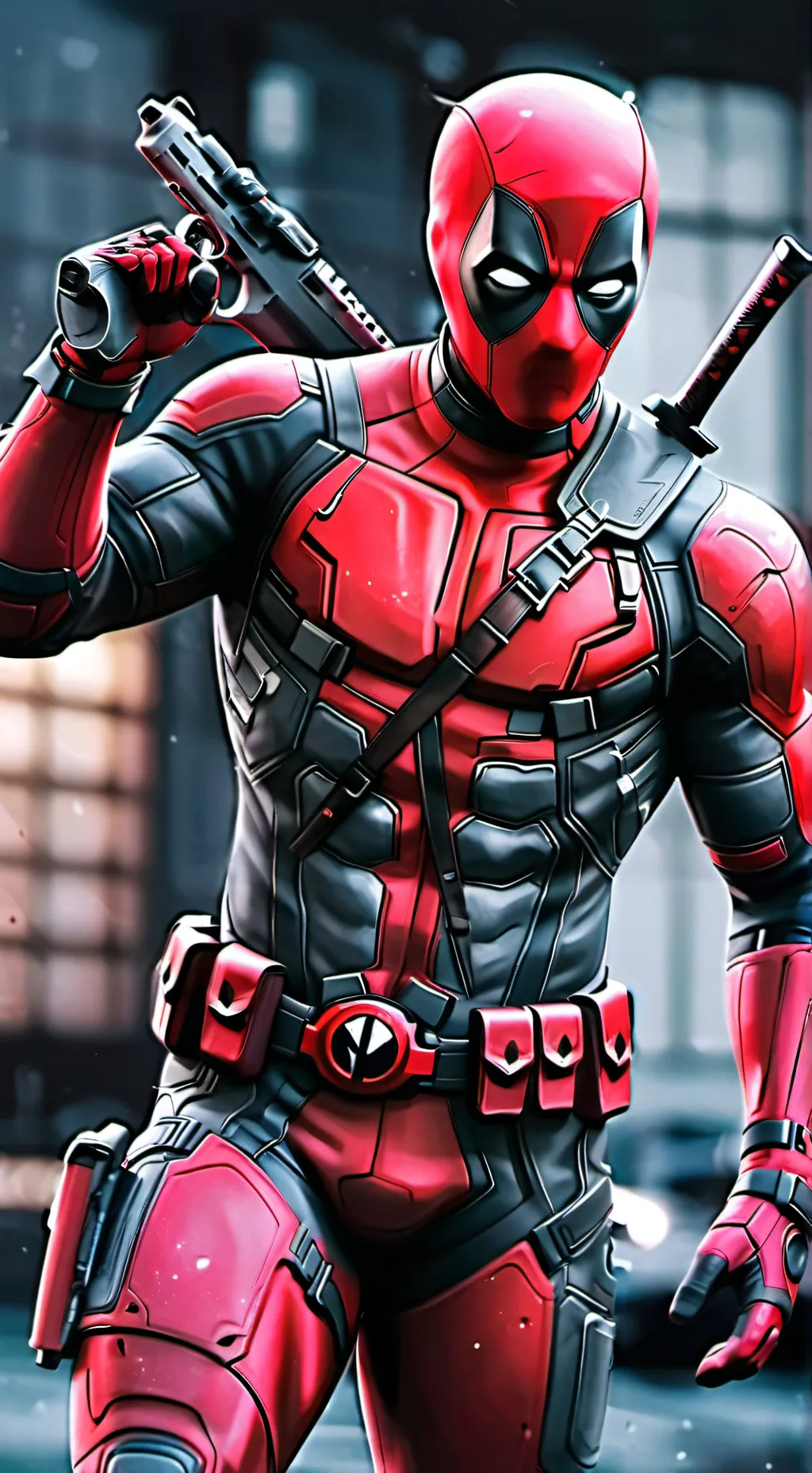ai character: deadpool  background