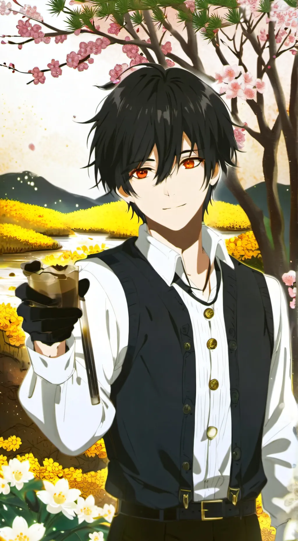 ai character: axel background
