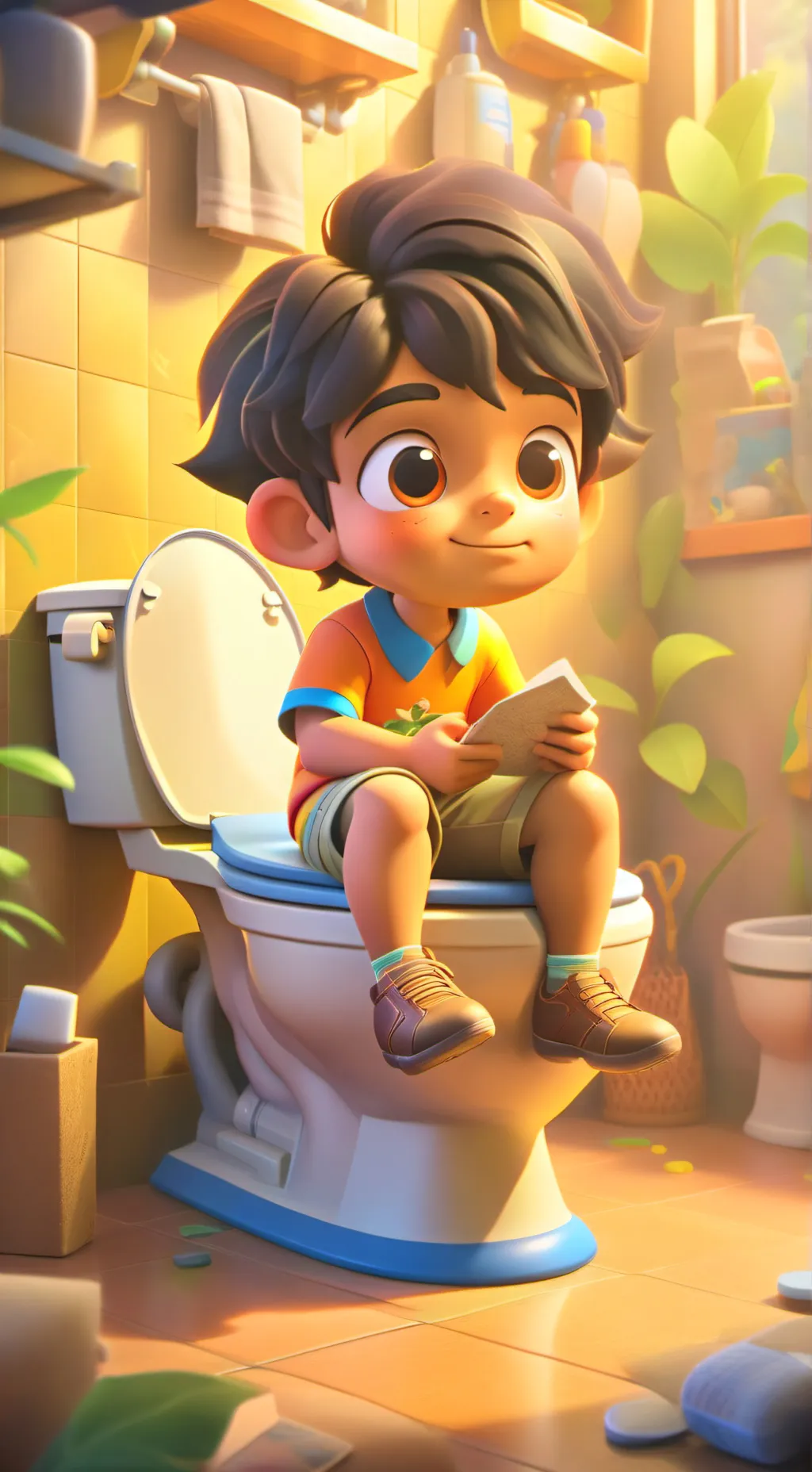 ai character: sam background