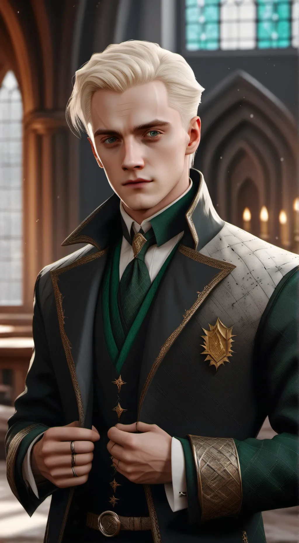 ai character: Draco Malfoy background