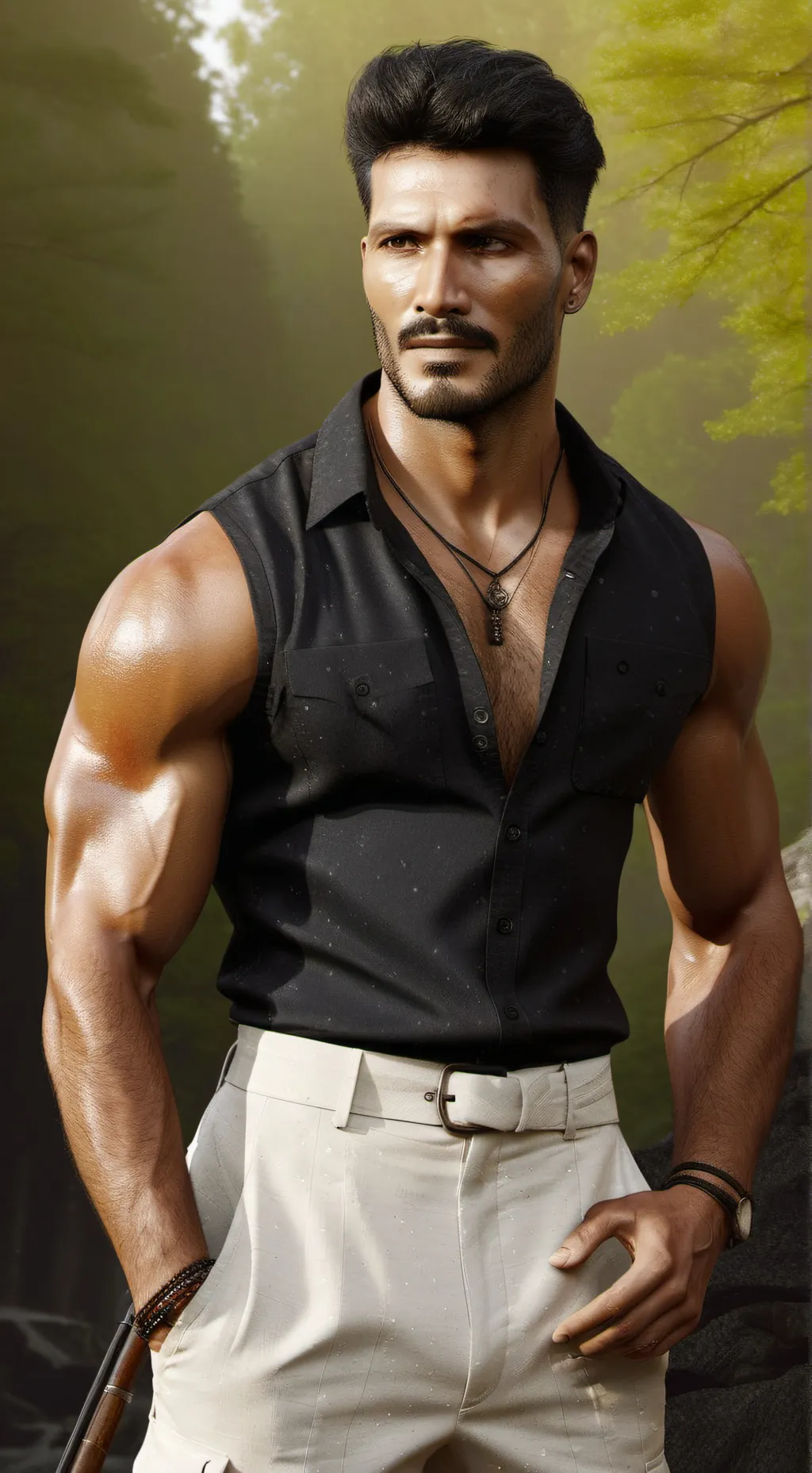 ai character: Billy  background