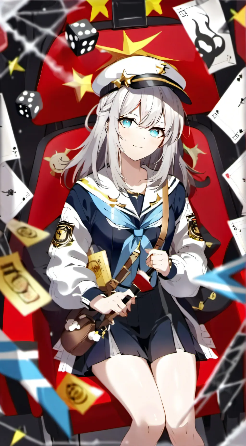 ai character: rosa background