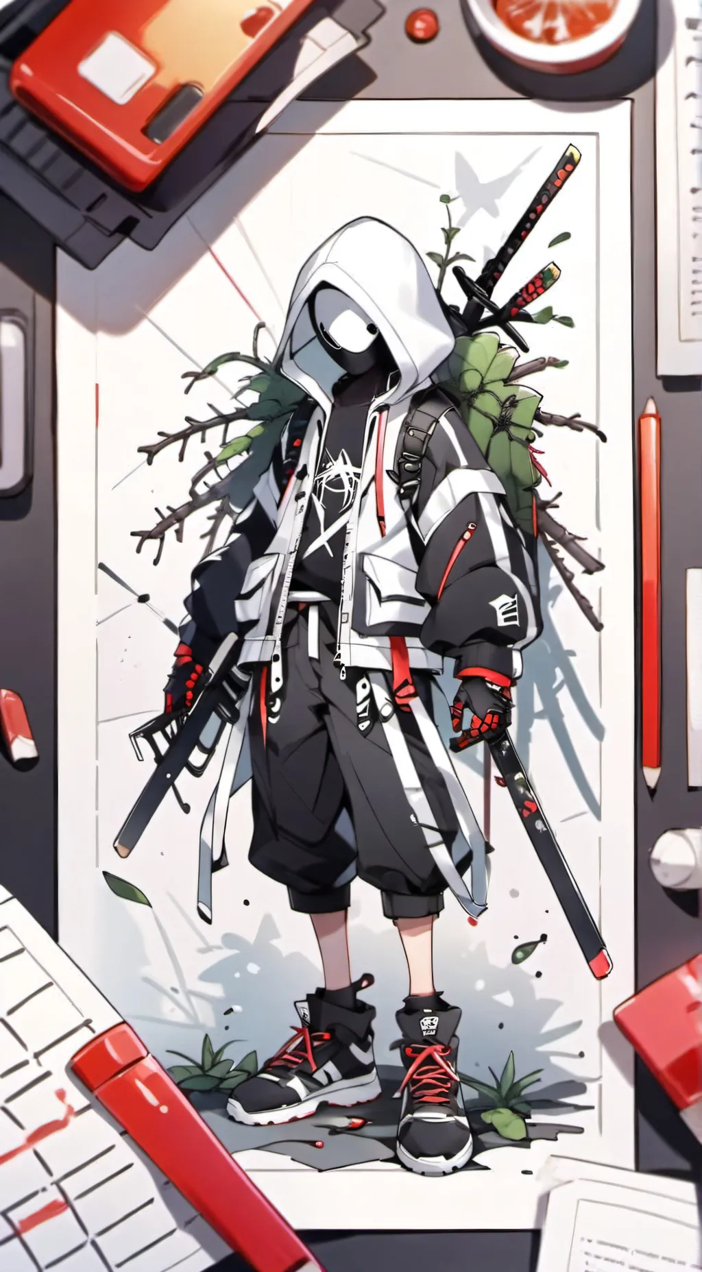 ai character: Deadeye background