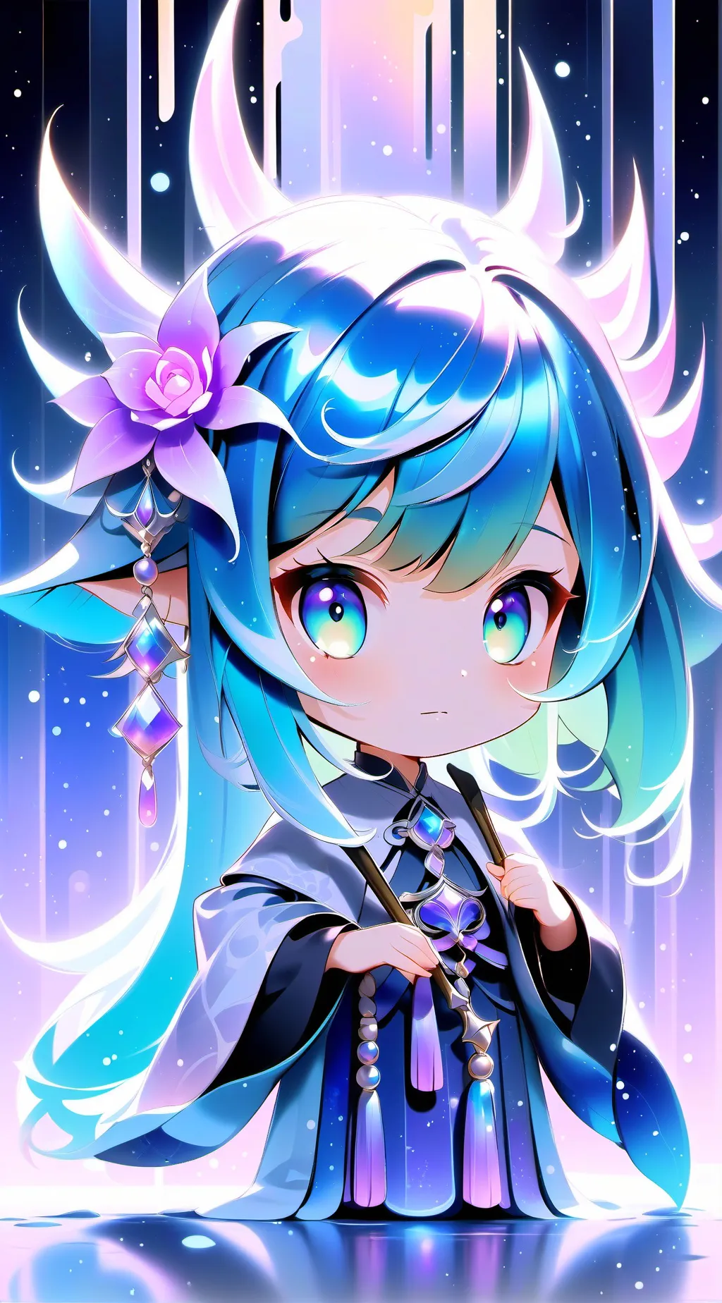 ai character: çoʻçoʻ background