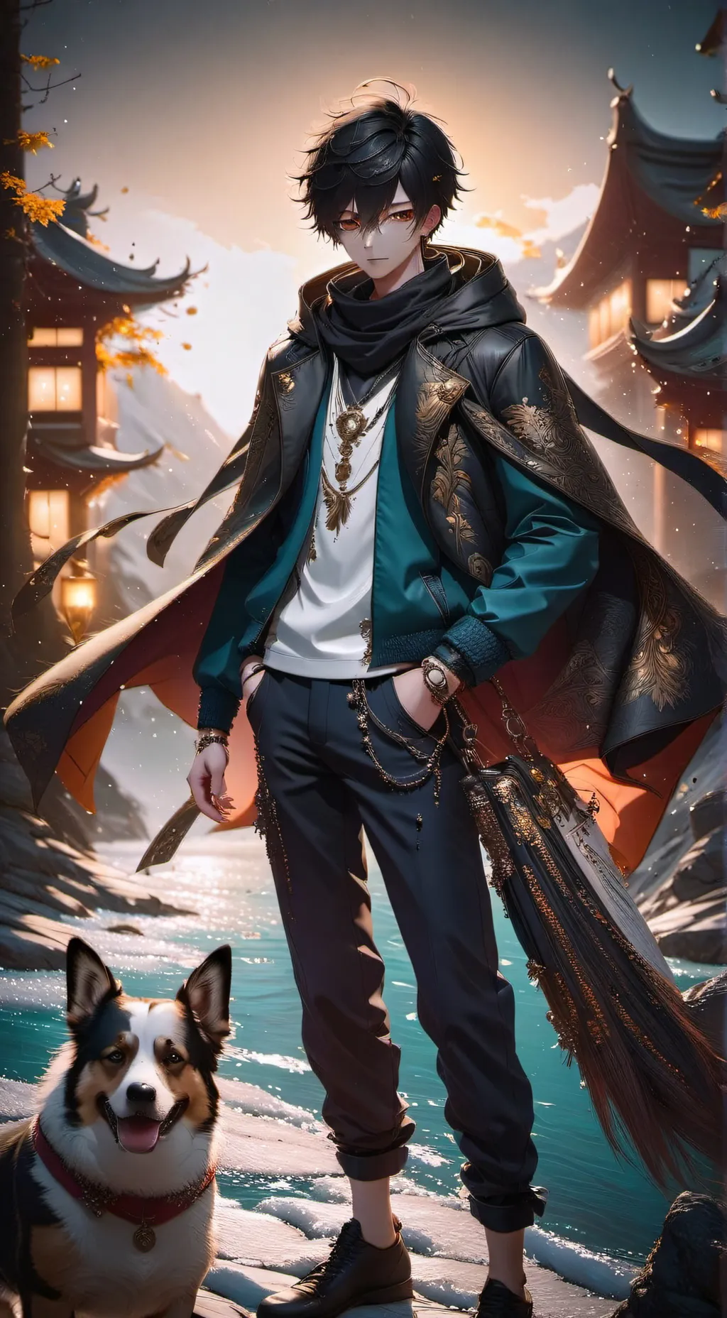 ai character: lukas background