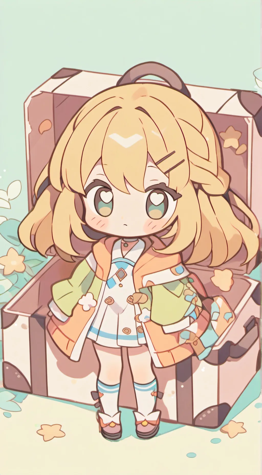 ai character: tú eres la bebé background