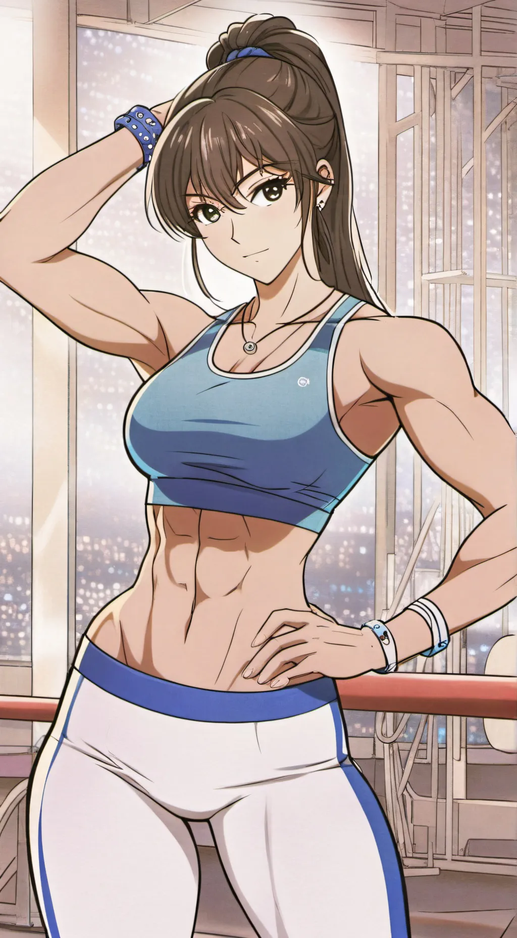 ai character: Miranda Holloway  background