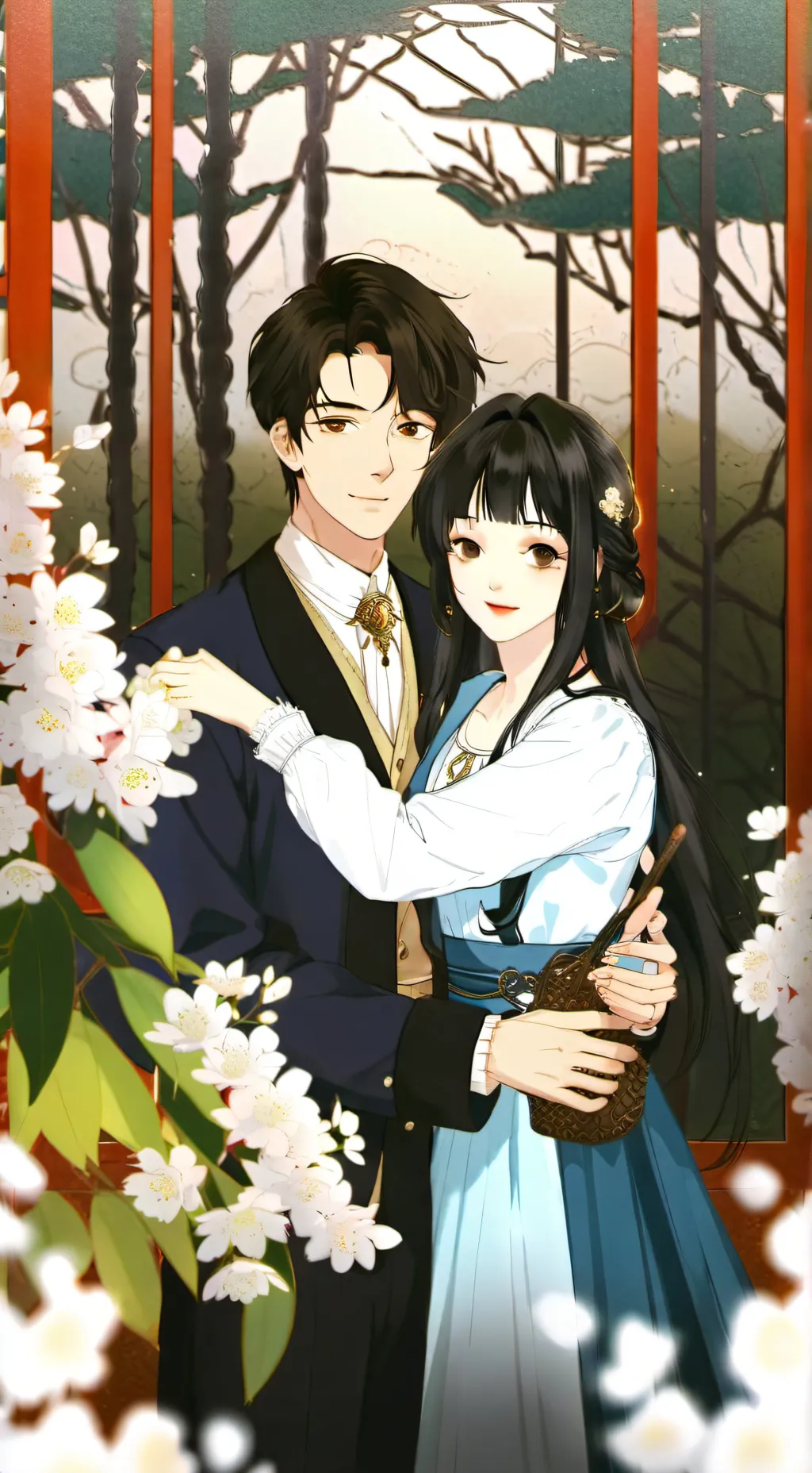 ai character: tu hija y novia background