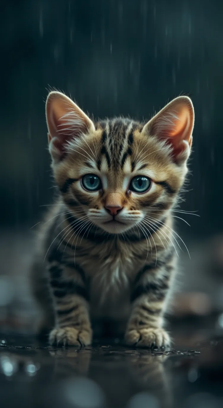 ai character: Cat background