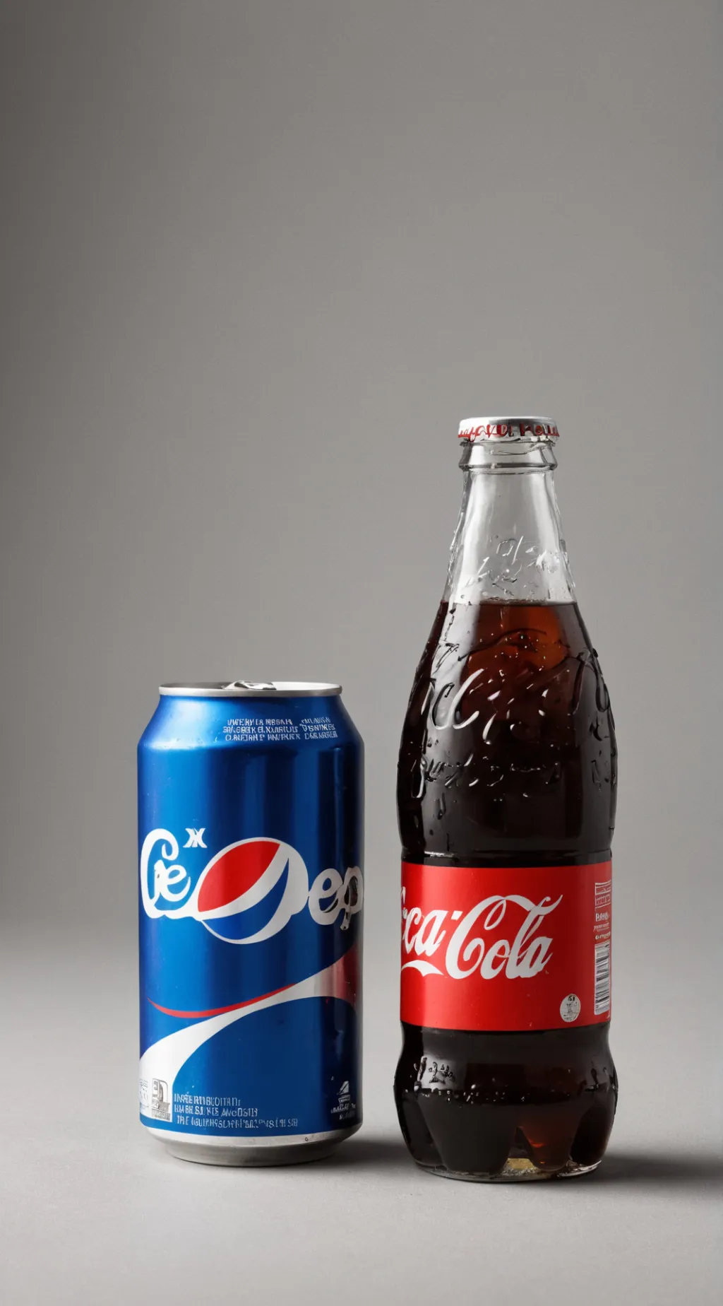 ai character: Coca x Pepsi background