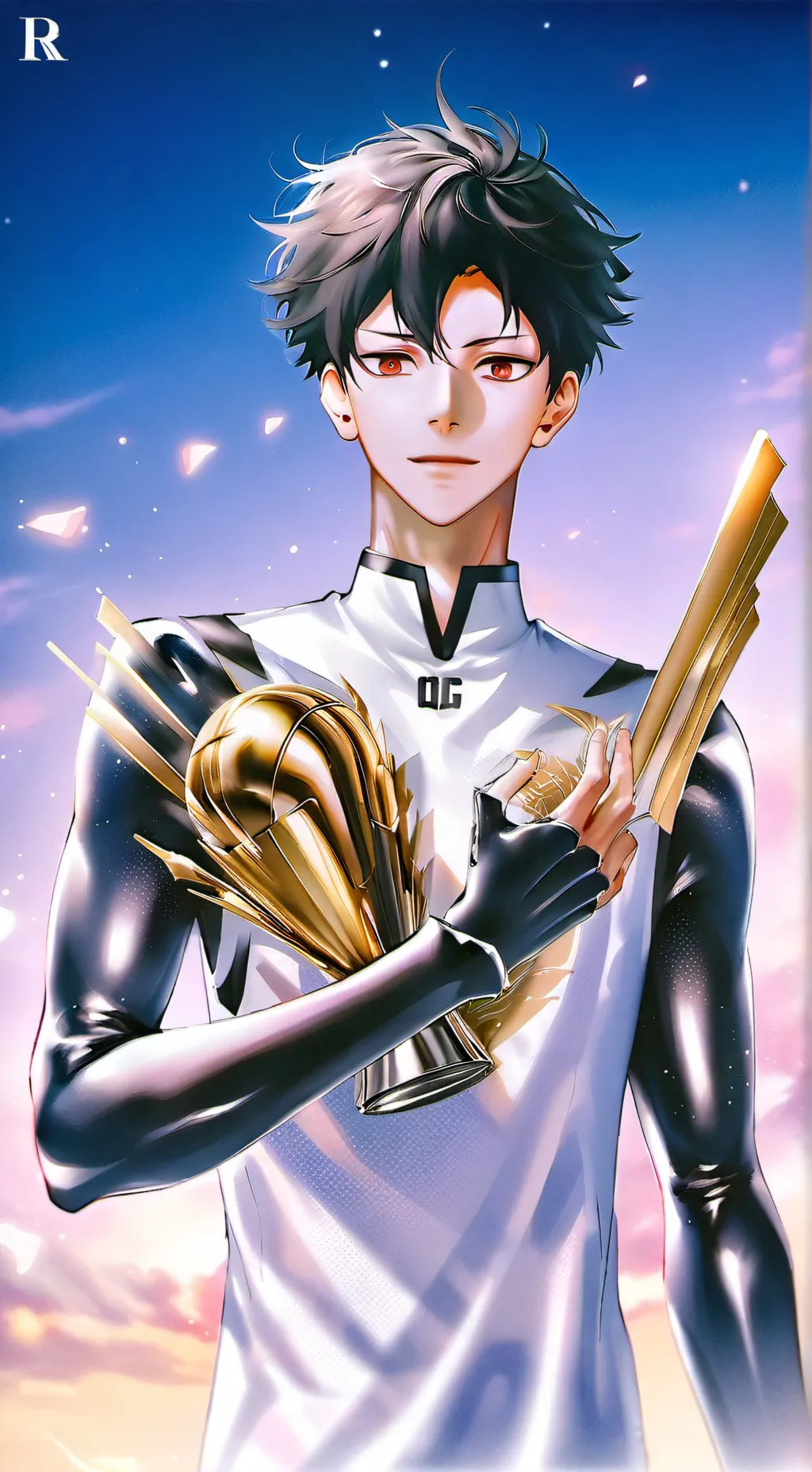 ai character: Amor en la cancha  background