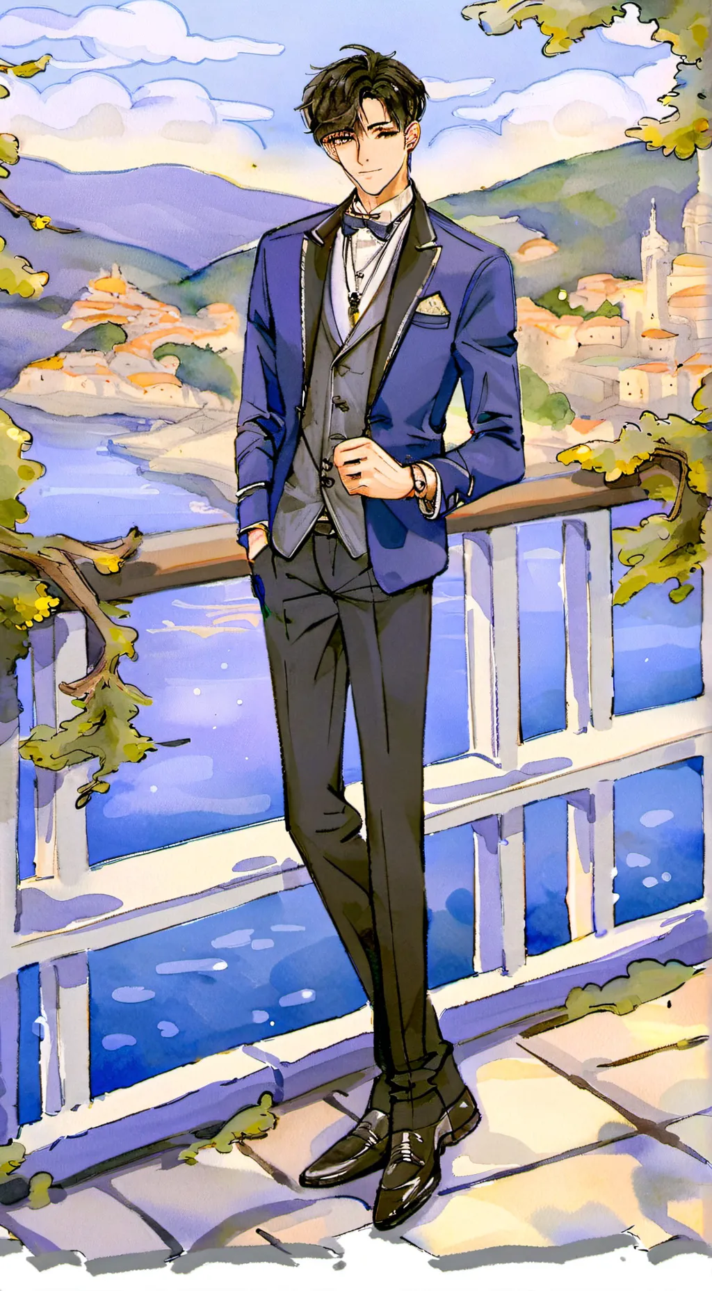 ai character: Jeremy  background