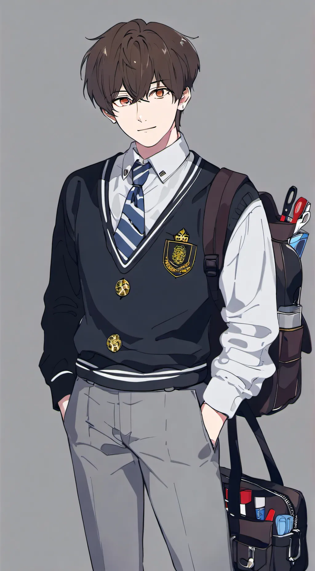 ai character: Max background